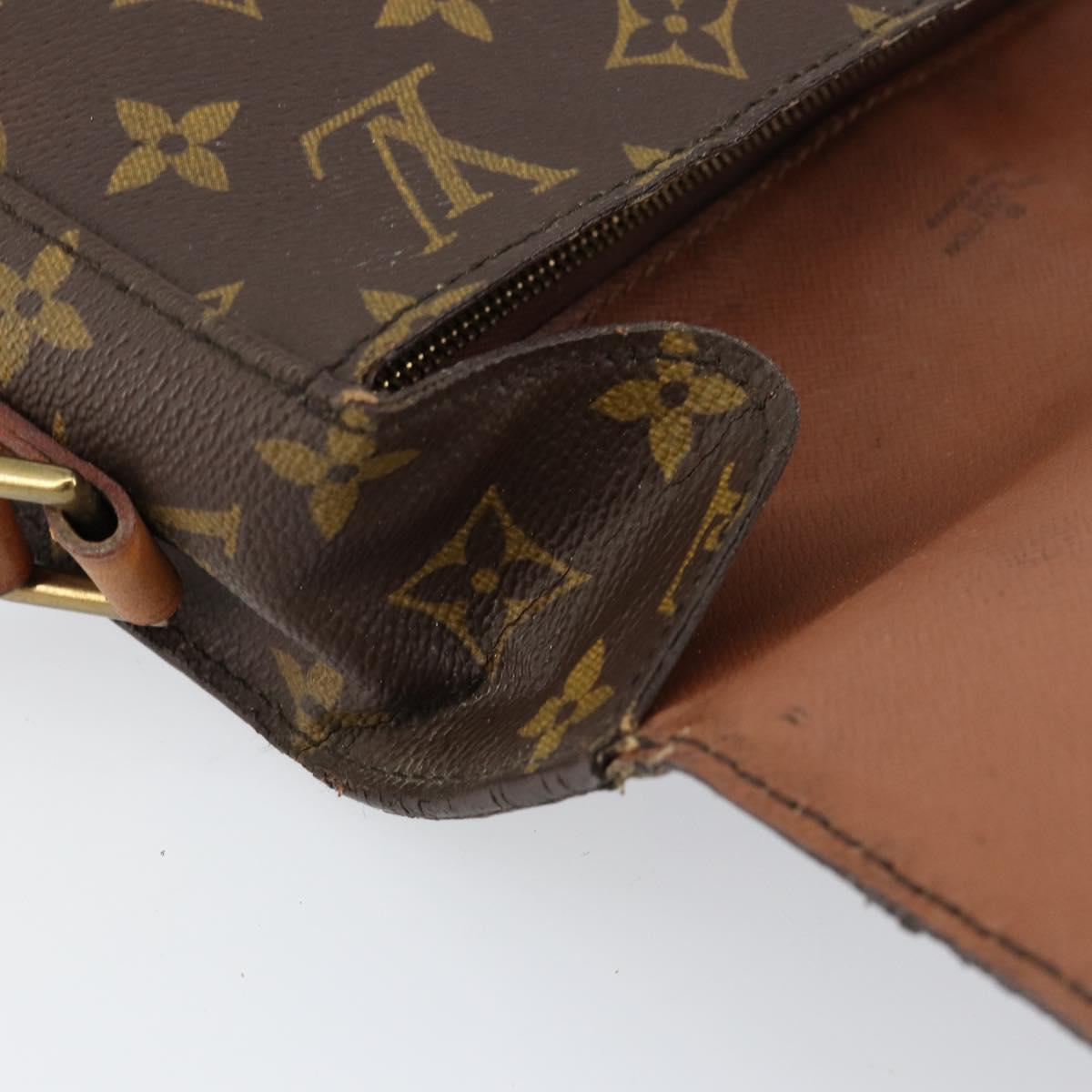 LOUIS VUITTON Monogram Saint Cloud GM Shoulder Bag M51242 LV Auth 149599