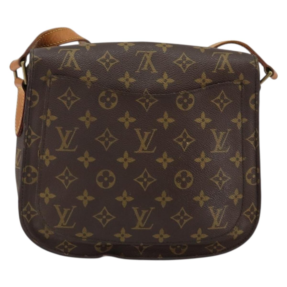 LOUIS VUITTON Monogram Saint Cloud GM Shoulder Bag M51242 LV Auth 149599