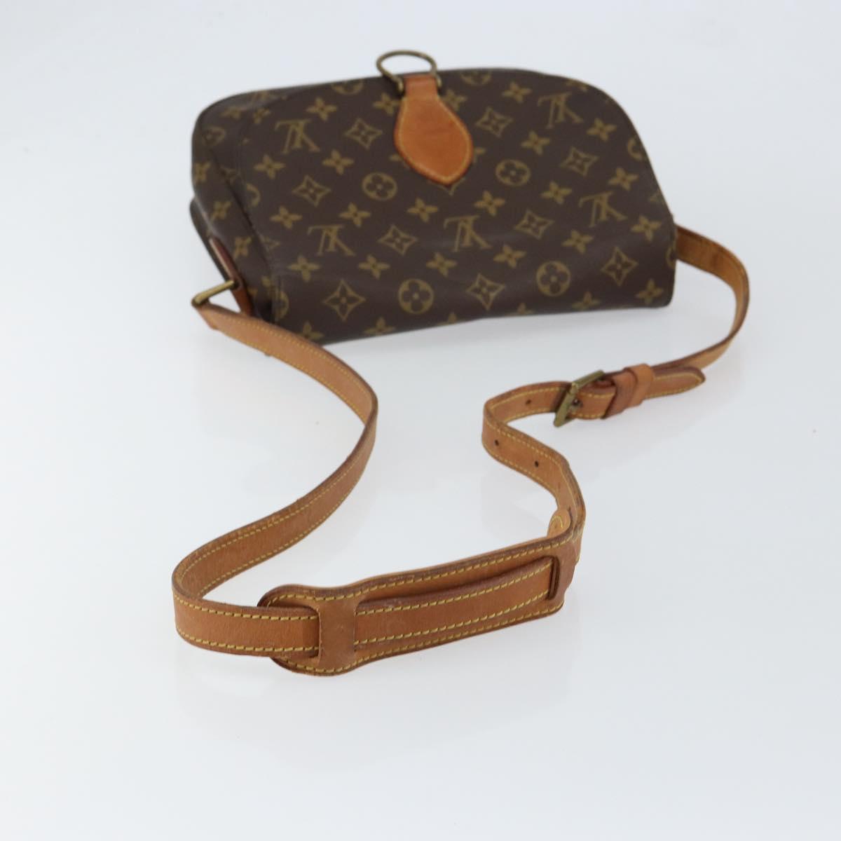 LOUIS VUITTON Monogram Saint Cloud GM Shoulder Bag M51242 LV Auth 149599