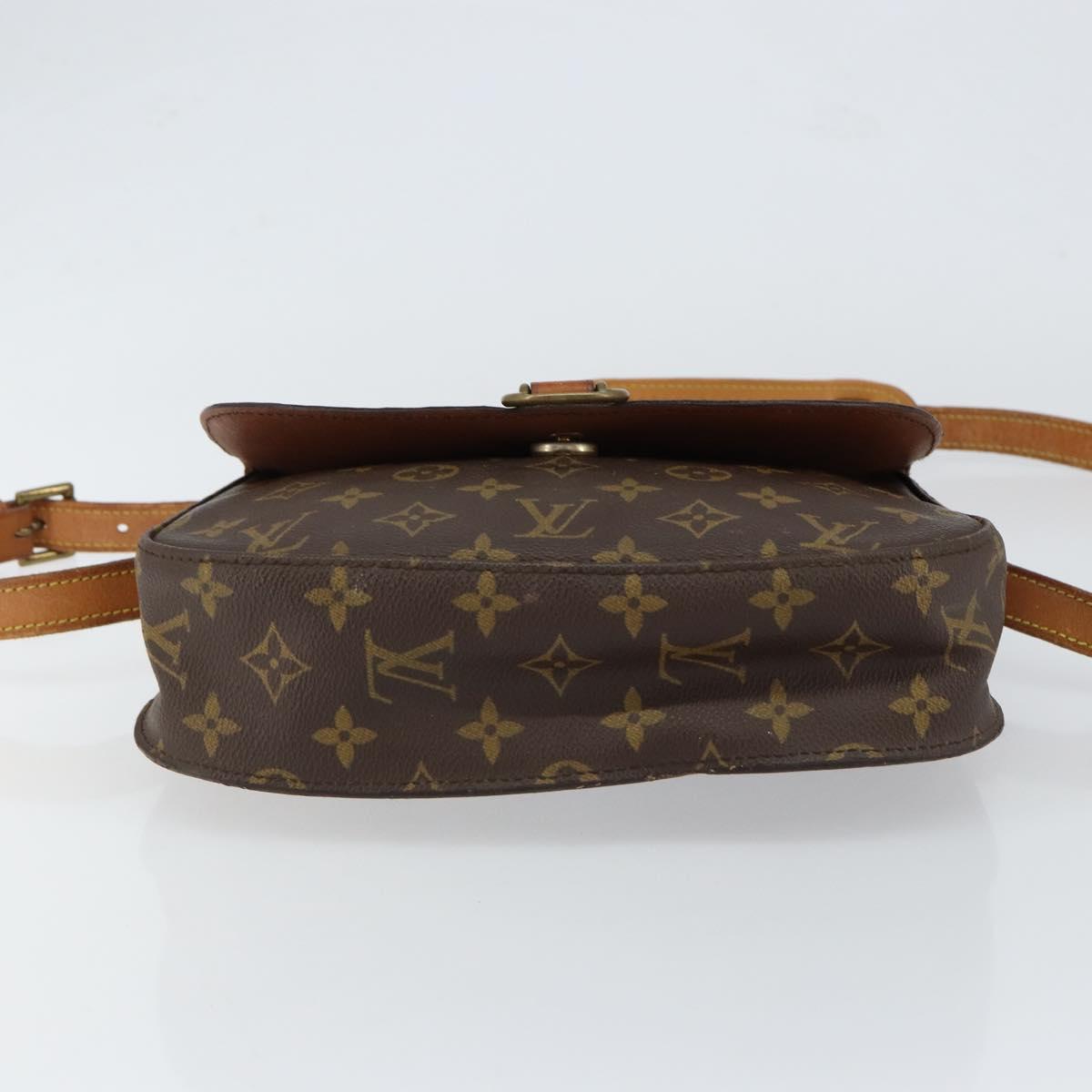 LOUIS VUITTON Monogram Saint Cloud GM Shoulder Bag M51242 LV Auth 149599
