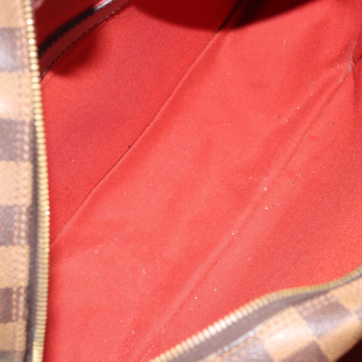 LOUIS VUITTON Damier Ebene Naviglio Shoulder Bag N45255 LV Auth 149600