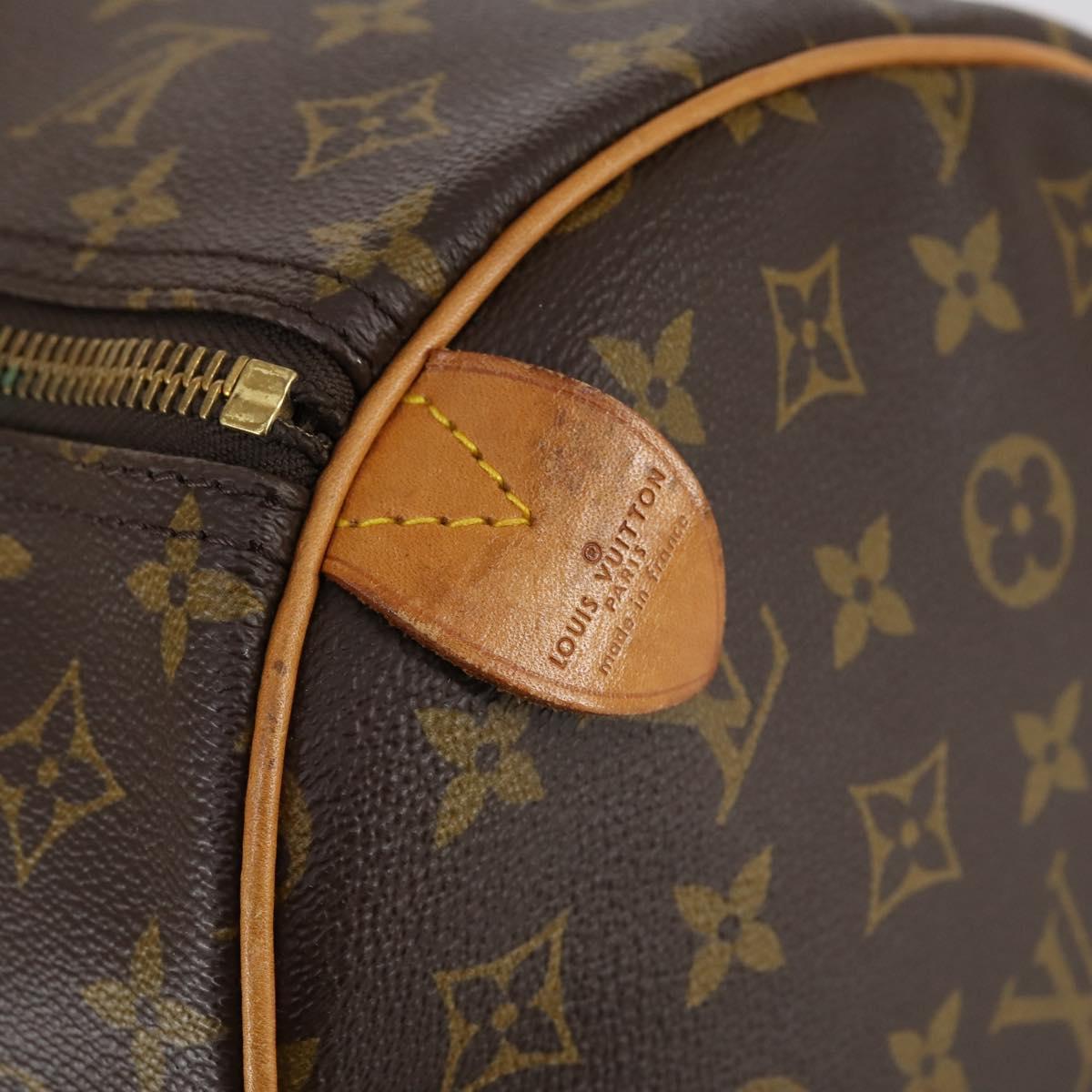 LOUIS VUITTON Monogram Keepall 60 Boston Bag M41422 LV Auth 149605V