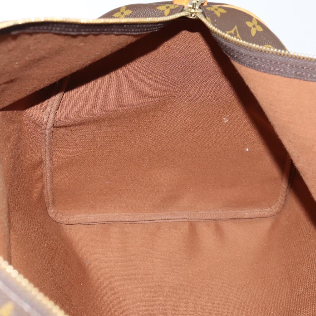 LOUIS VUITTON Monogram Keepall 60 Boston Bag M41422 LV Auth 149605V
