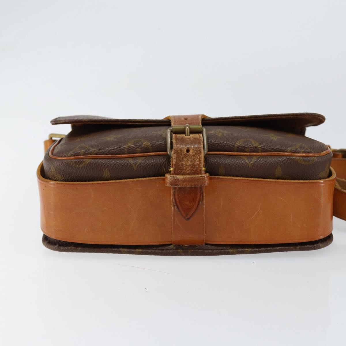 LOUIS VUITTON Monogram Cartouchiere MM Shoulder Bag Vintage M51253 Auth 149607