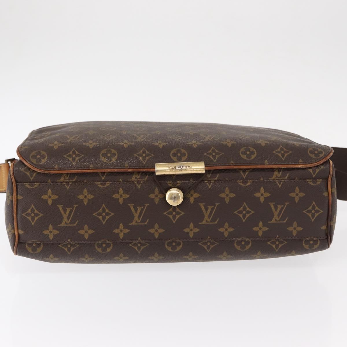 LOUIS VUITTON Monogram Abbesses Shoulder Bag M45257 LV Auth 149608