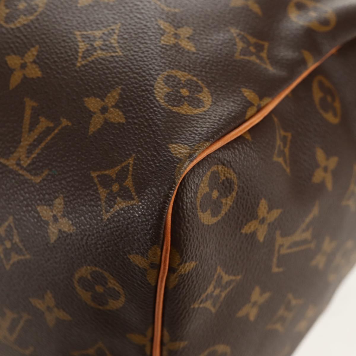 LOUIS VUITTON Monogram Speedy 35 Hand Bag M41524 LV Auth 149613V