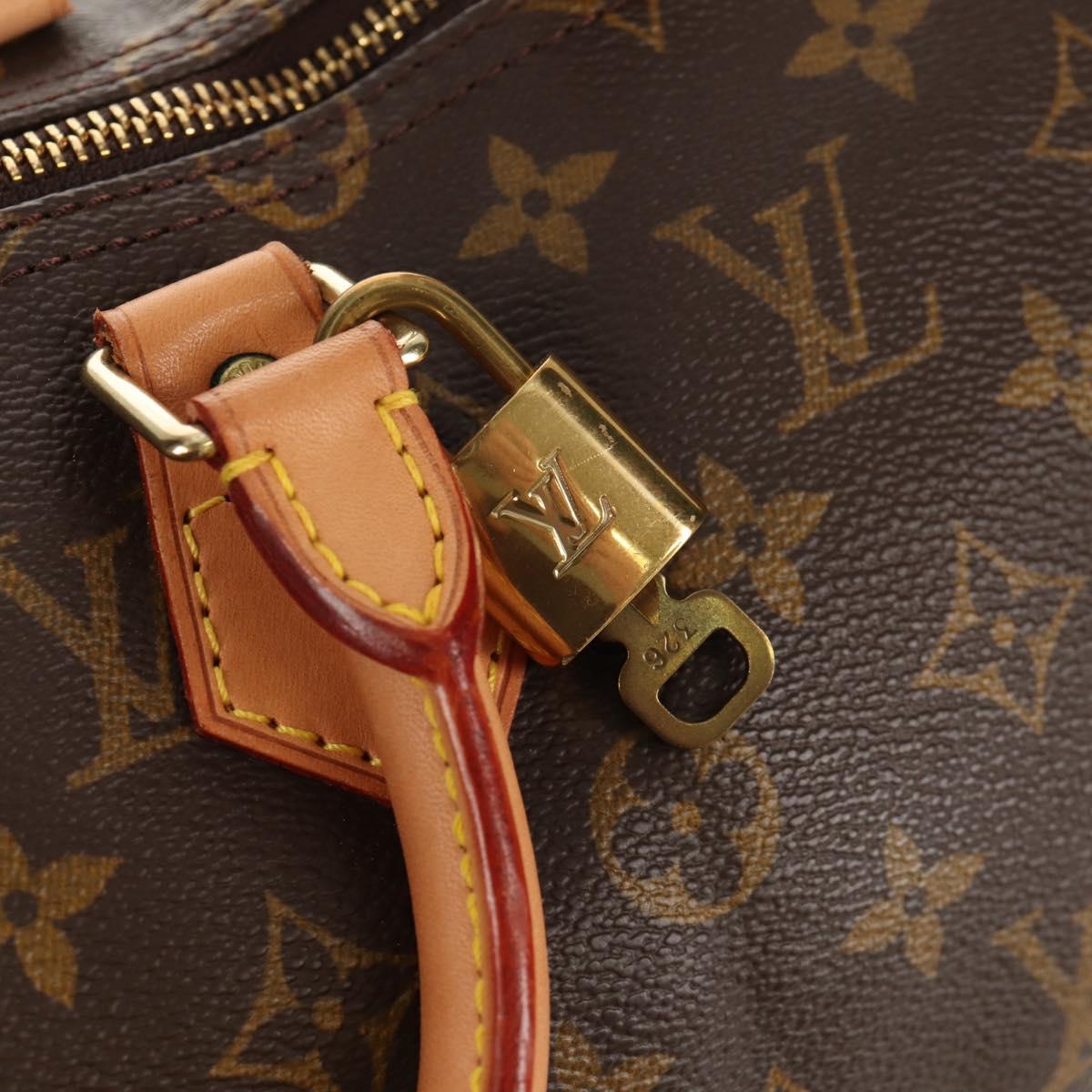 LOUIS VUITTON Monogram Speedy 35 Hand Bag M41524 LV Auth 149613V