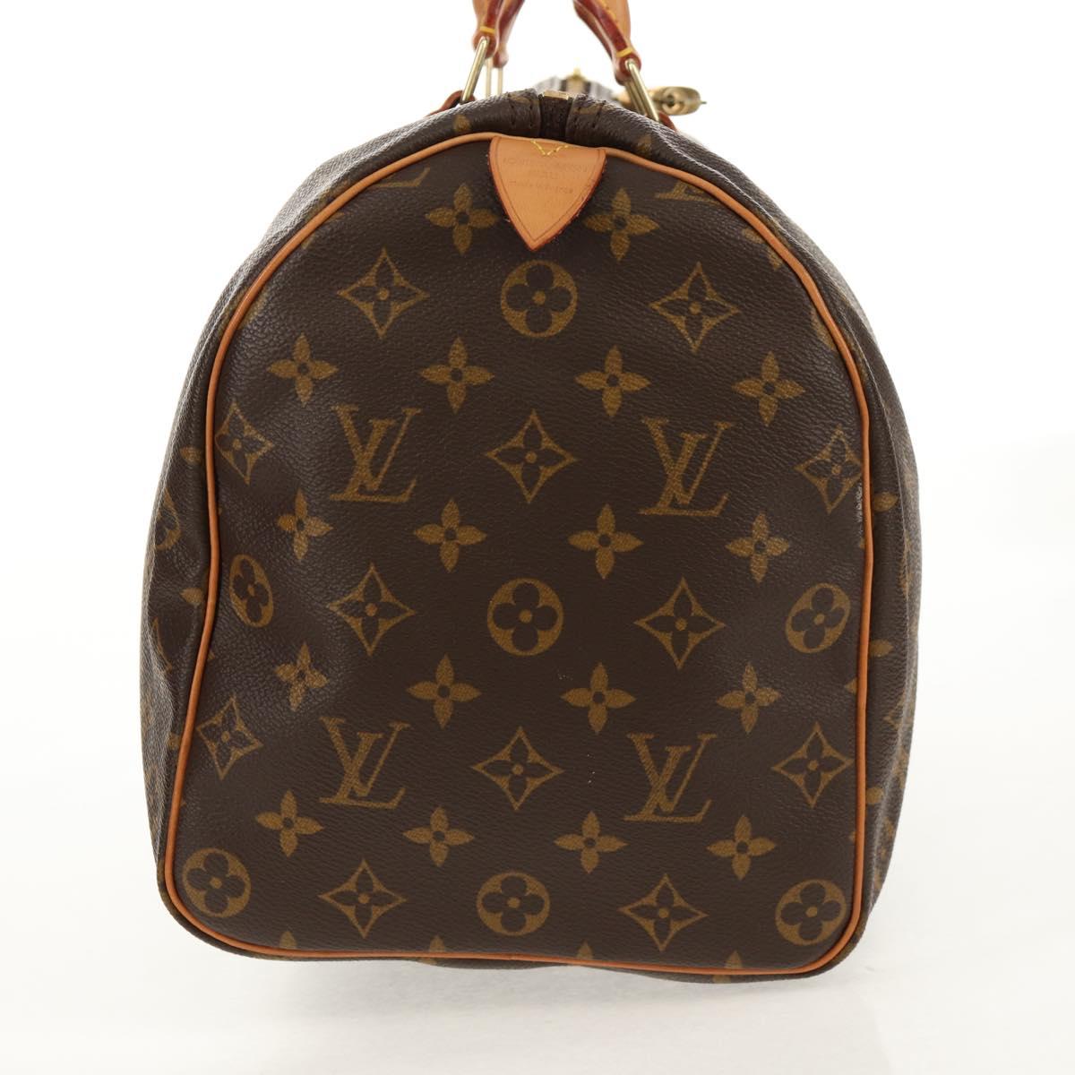LOUIS VUITTON Monogram Speedy 35 Hand Bag M41524 LV Auth 149613V