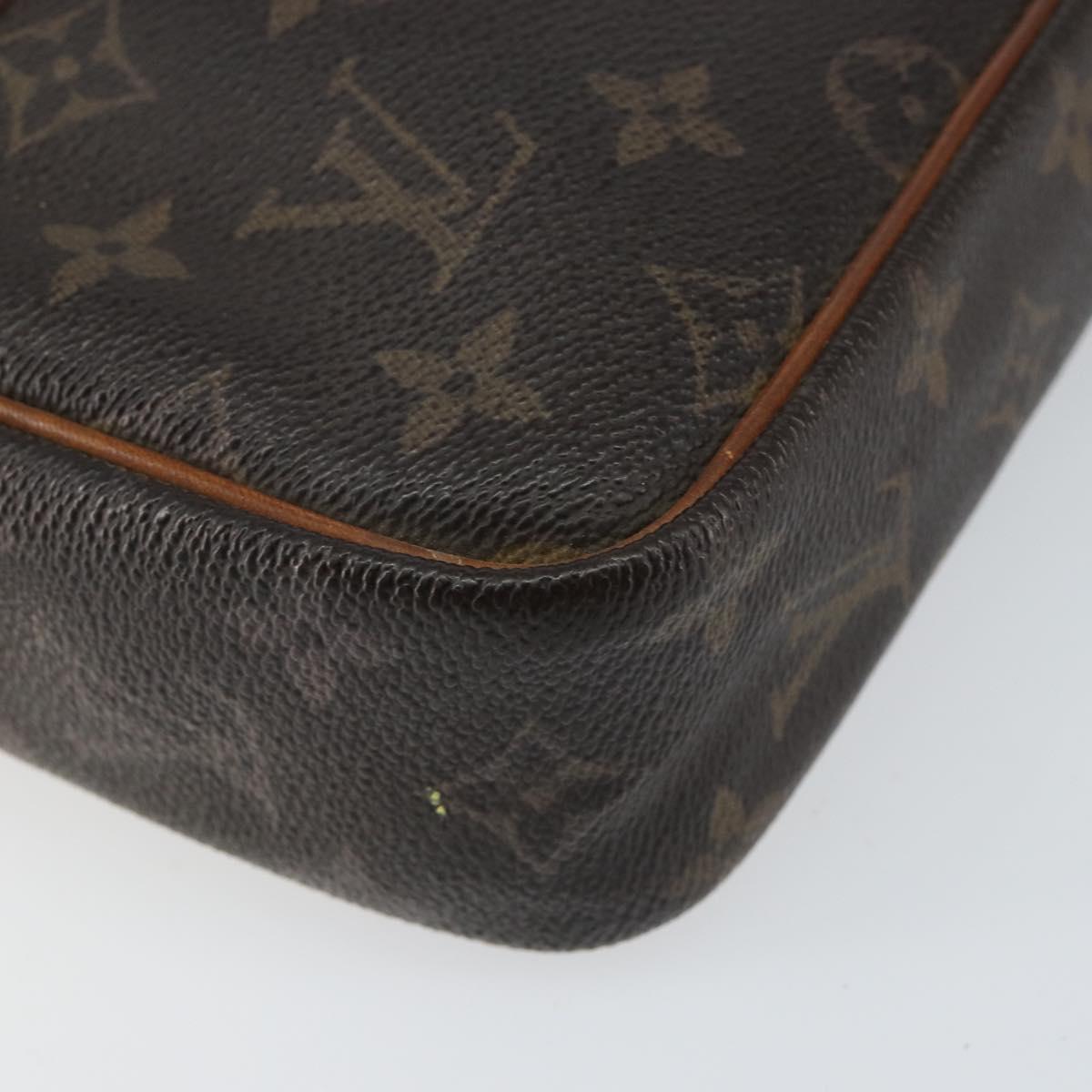 LOUIS VUITTON Monogram Compiegne 23 Clutch Bag M51847 LV Auth 149617