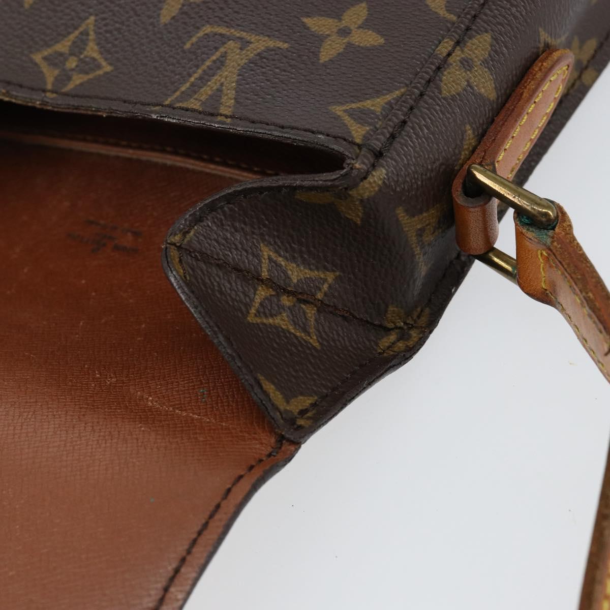 LOUIS VUITTON Monogram Saint Cloud PM Shoulder Bag M51244 LV Auth 149618