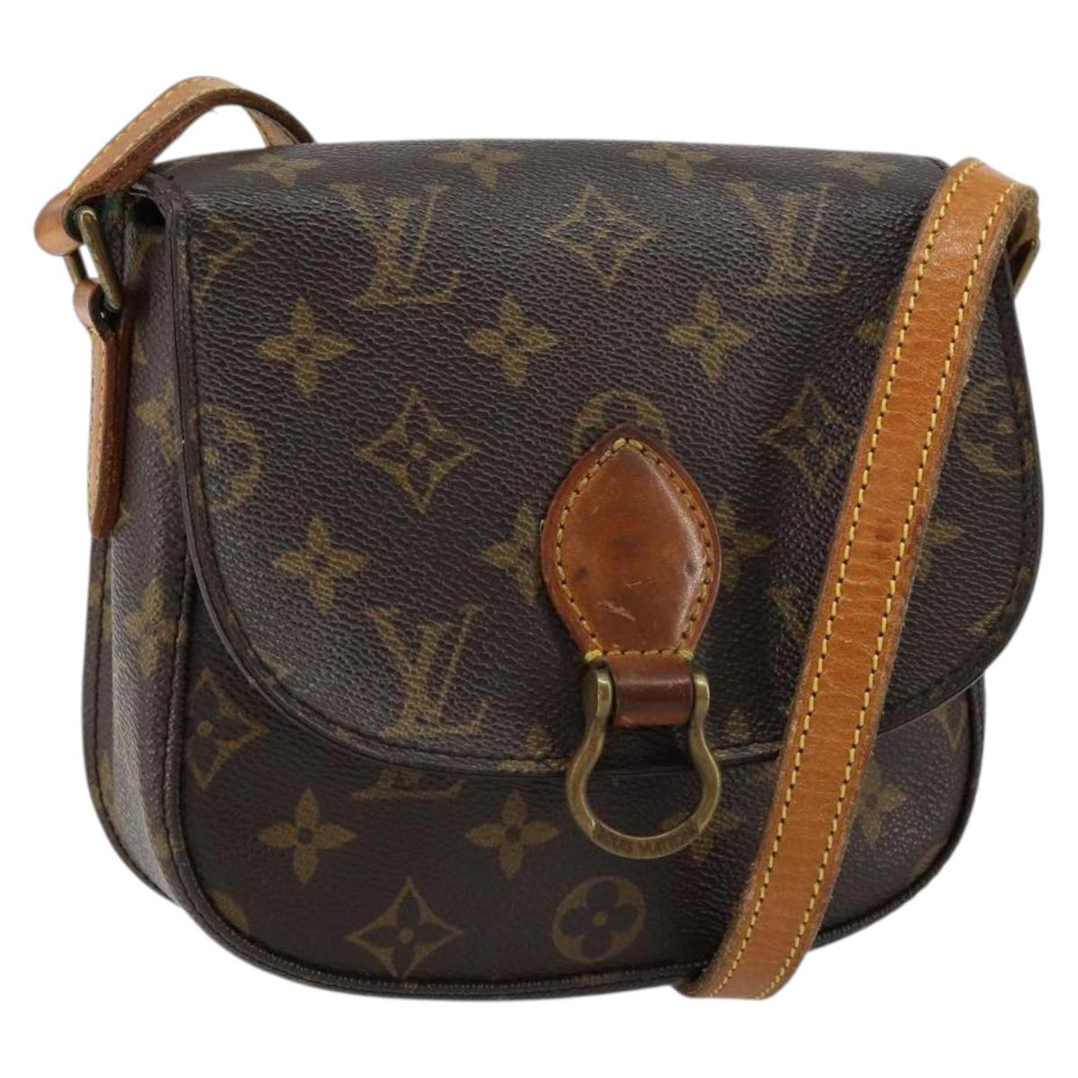 LOUIS VUITTON Monogram Saint Cloud PM Shoulder Bag M51244 LV Auth 149618
