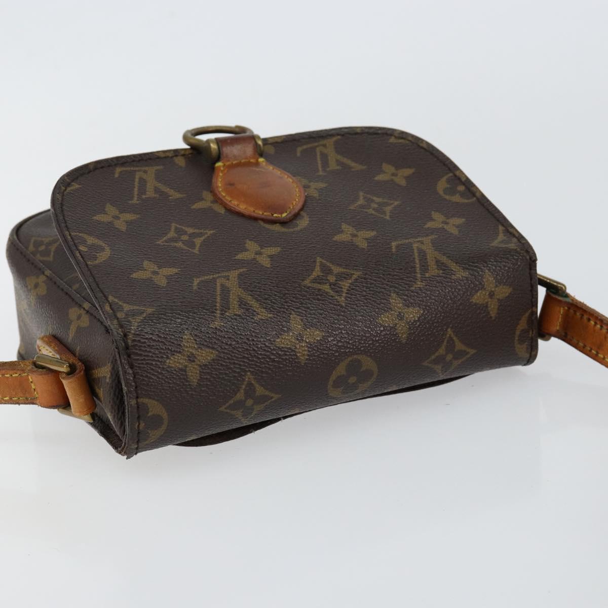 LOUIS VUITTON Monogram Saint Cloud PM Shoulder Bag M51244 LV Auth 149618