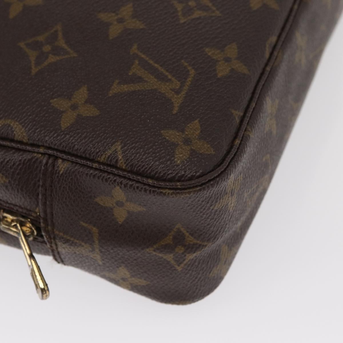 LOUIS VUITTON Monogram Trousse Toilette 23 Clutch Bag M47524 LV Auth 149659