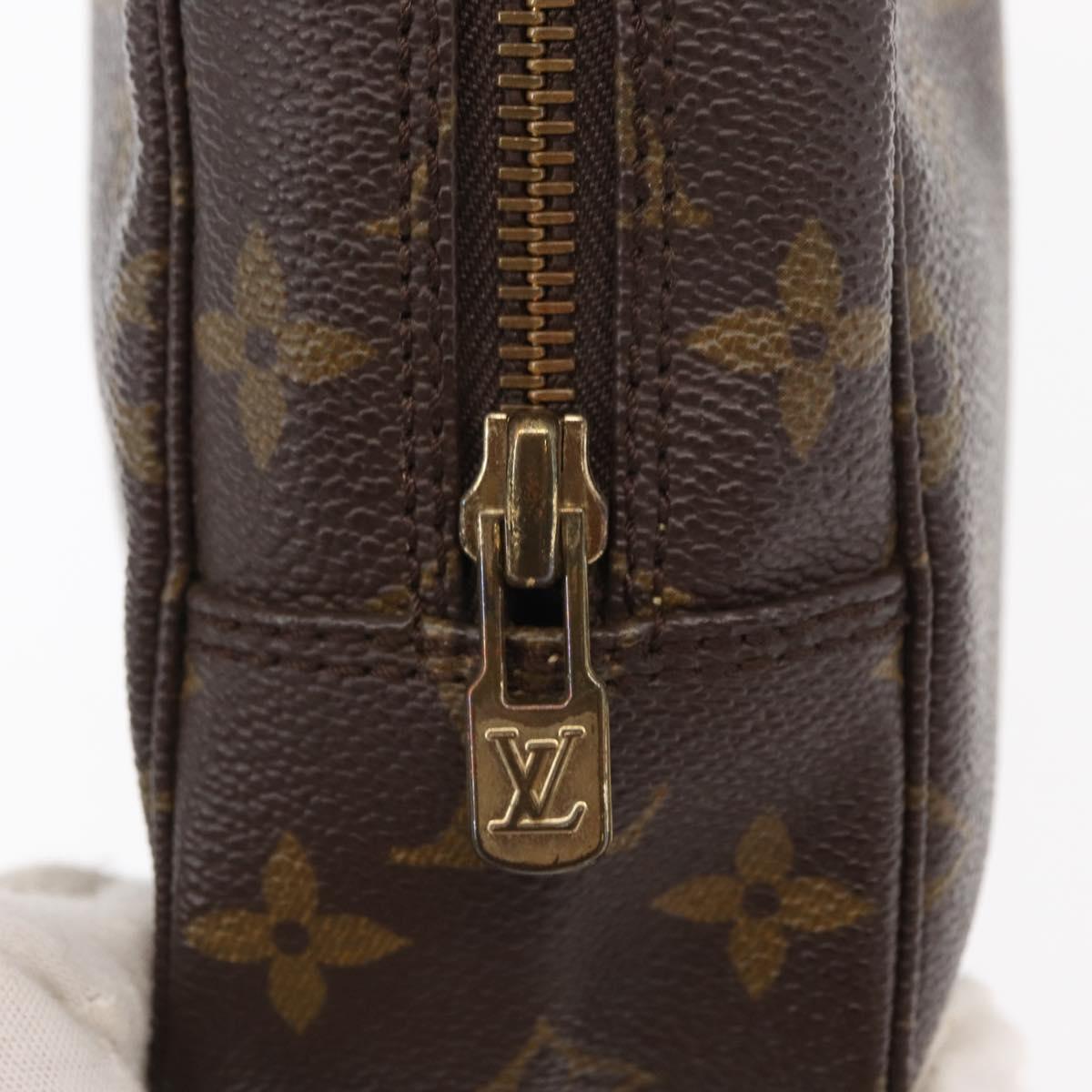 LOUIS VUITTON Monogram Trousse Toilette 23 Clutch Bag M47524 LV Auth 149659