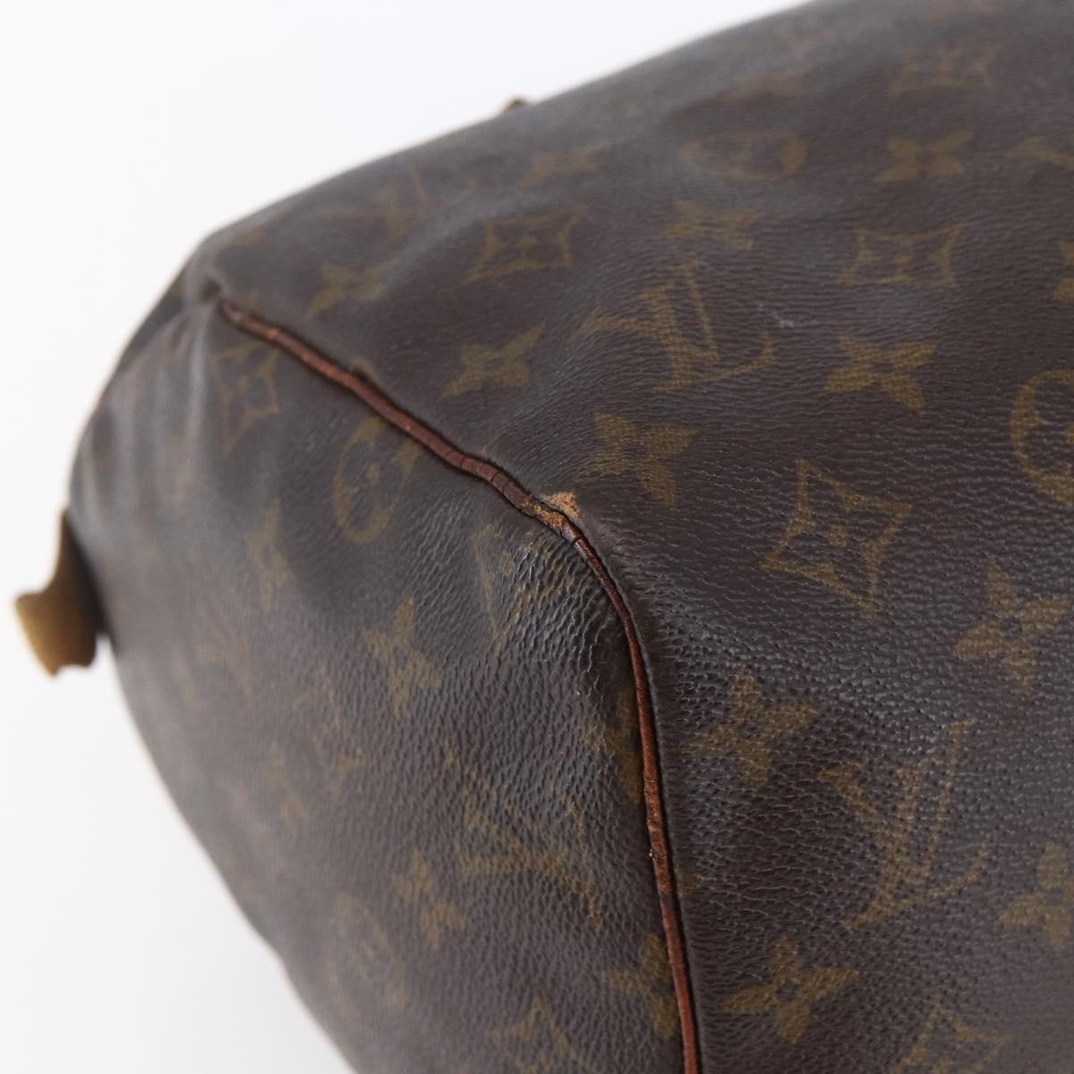 LOUIS VUITTON Monogram Speedy 30 Hand Bag M41526 LV Auth 149662