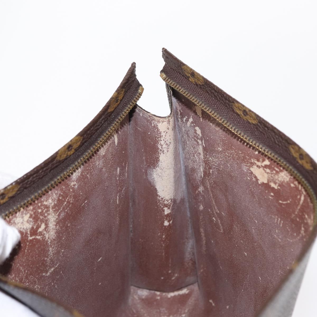 LOUIS VUITTON Monogram Poche Toilette 26 Pouch M47542 LV Auth 149673