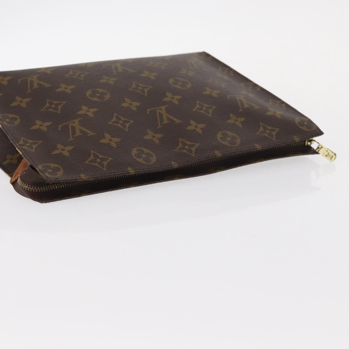 LOUIS VUITTON Monogram Poche Toilette 26 Pouch M47542 LV Auth 149673
