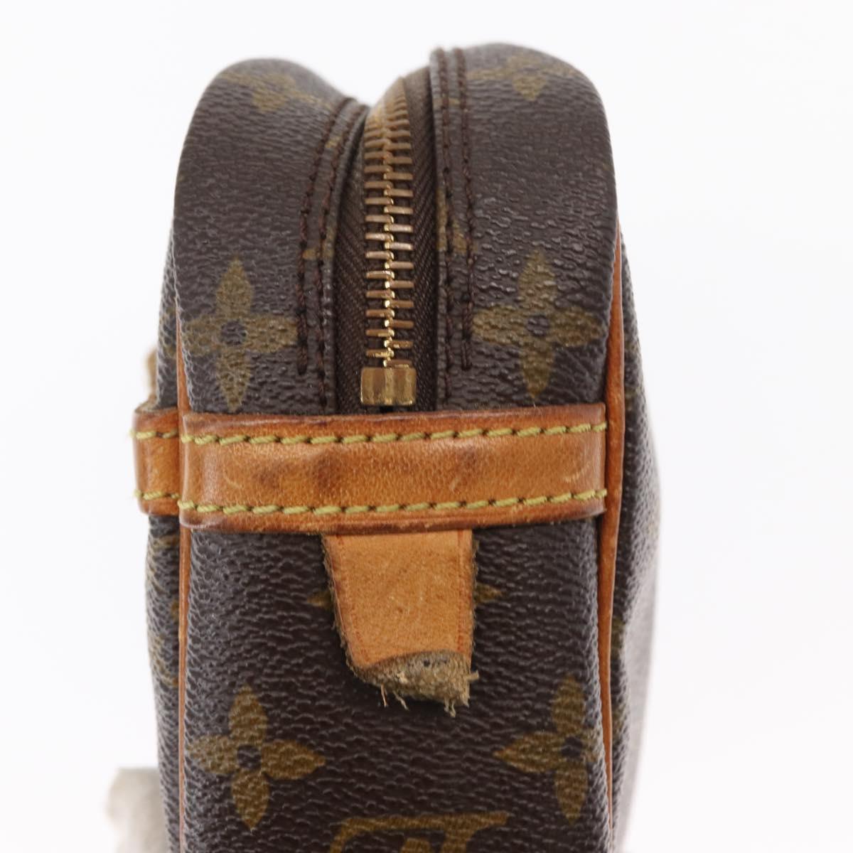 LOUIS VUITTON Monogram Compiegne 23 Clutch Bag M51847 LV Auth 149674