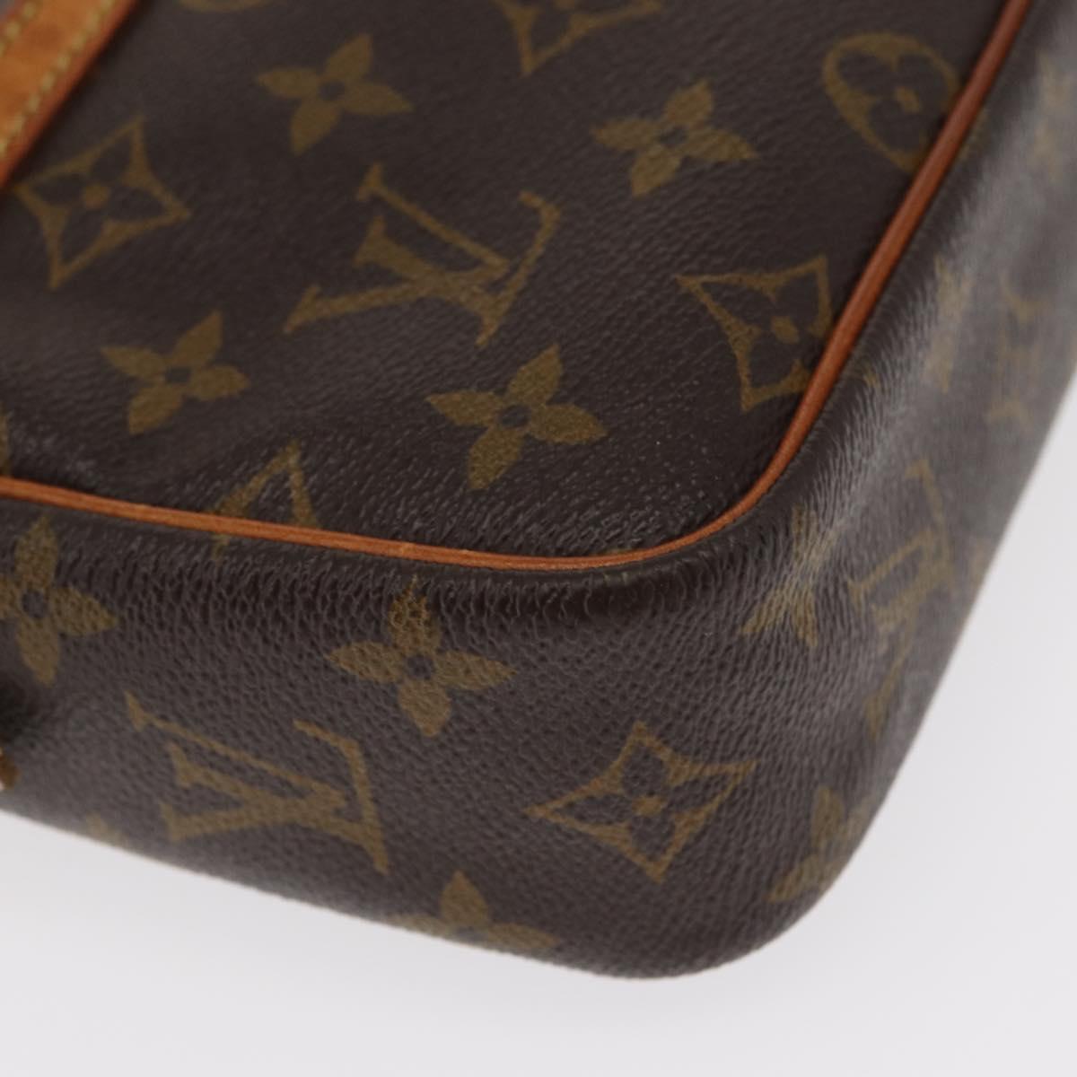 LOUIS VUITTON Monogram Compiegne 23 Clutch Bag M51847 LV Auth 149674