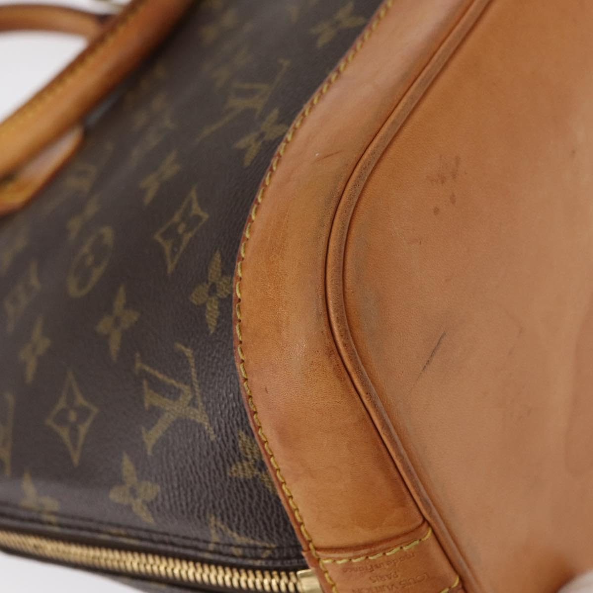 LOUIS VUITTON Monogram Alma Hand Bag M51130 LV Auth 149677