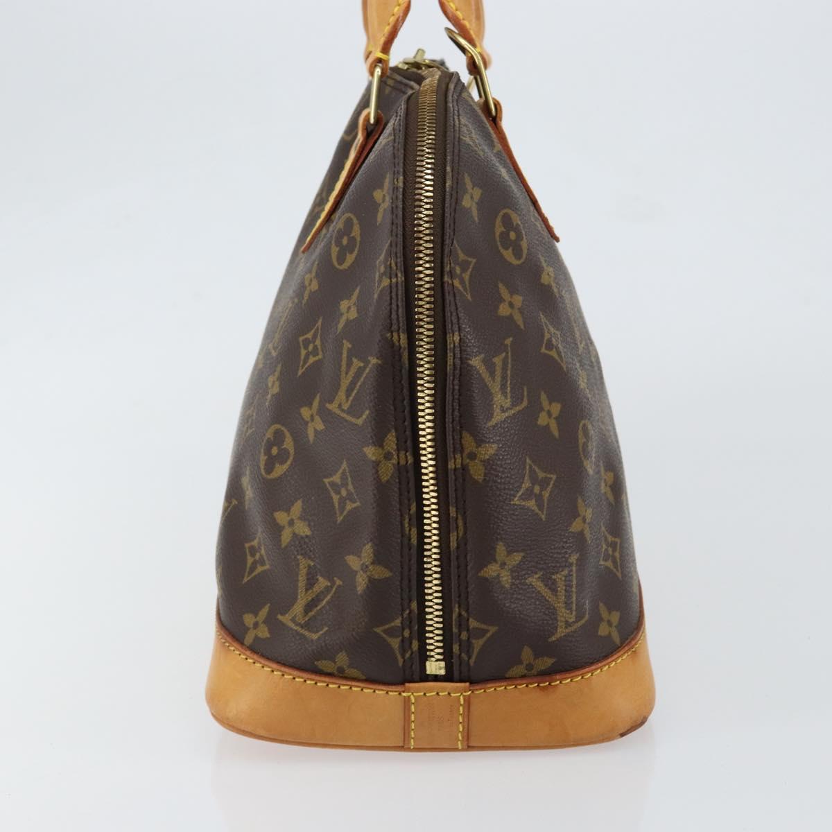 LOUIS VUITTON Monogram Alma Hand Bag M51130 LV Auth 149686
