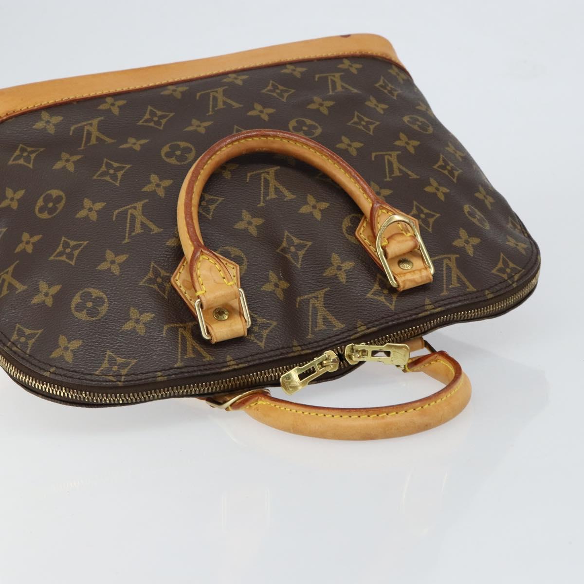 LOUIS VUITTON Monogram Alma Hand Bag M51130 LV Auth 149686