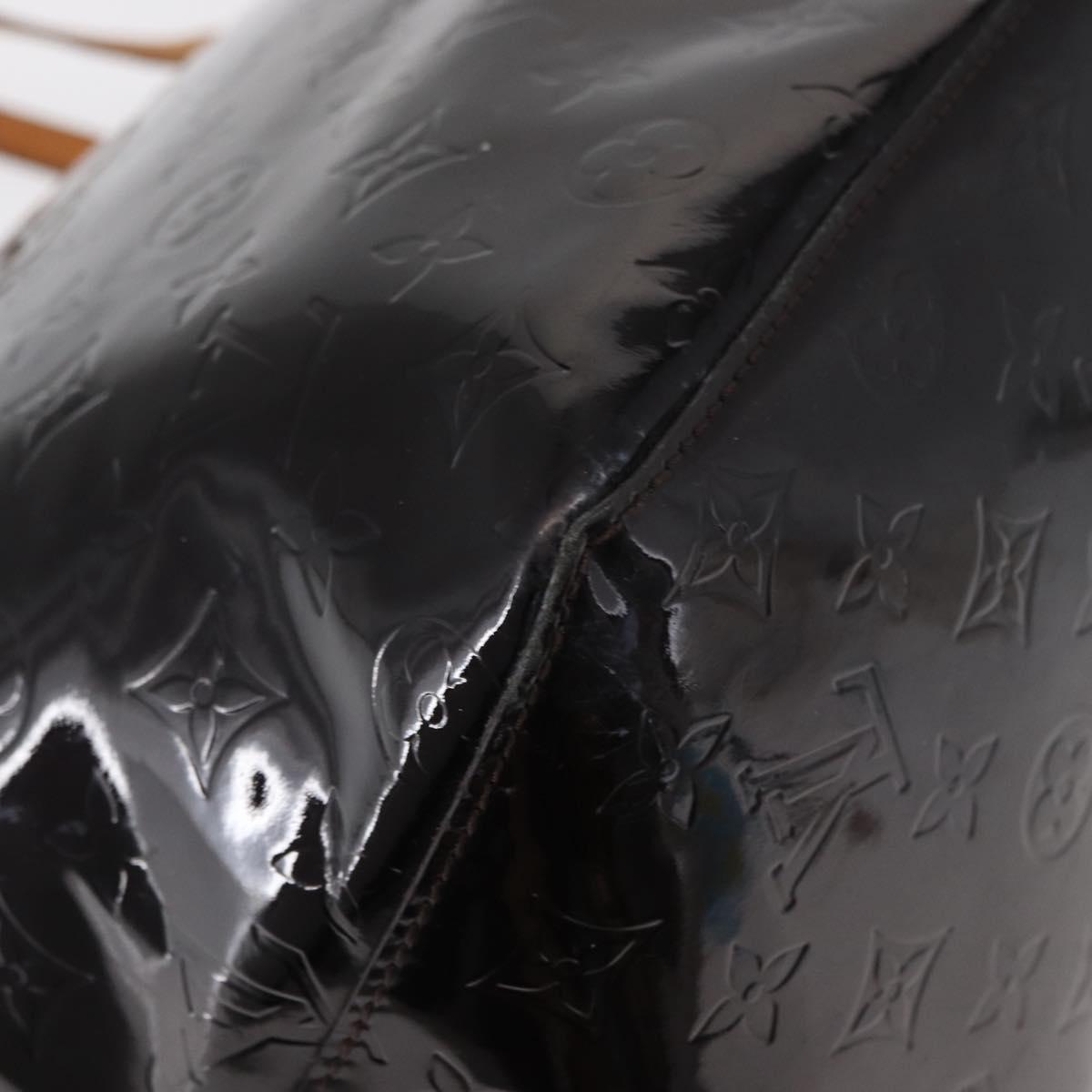 LOUIS VUITTON Monogram Vernis Bellevue GM Tote Bag Amarante M93589 Auth 149692