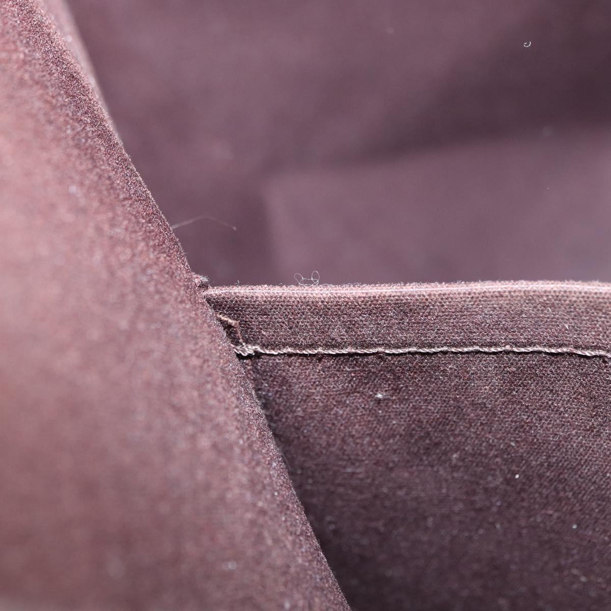 LOUIS VUITTON Monogram Vernis Bellevue GM Tote Bag Amarante M93589 Auth 149692