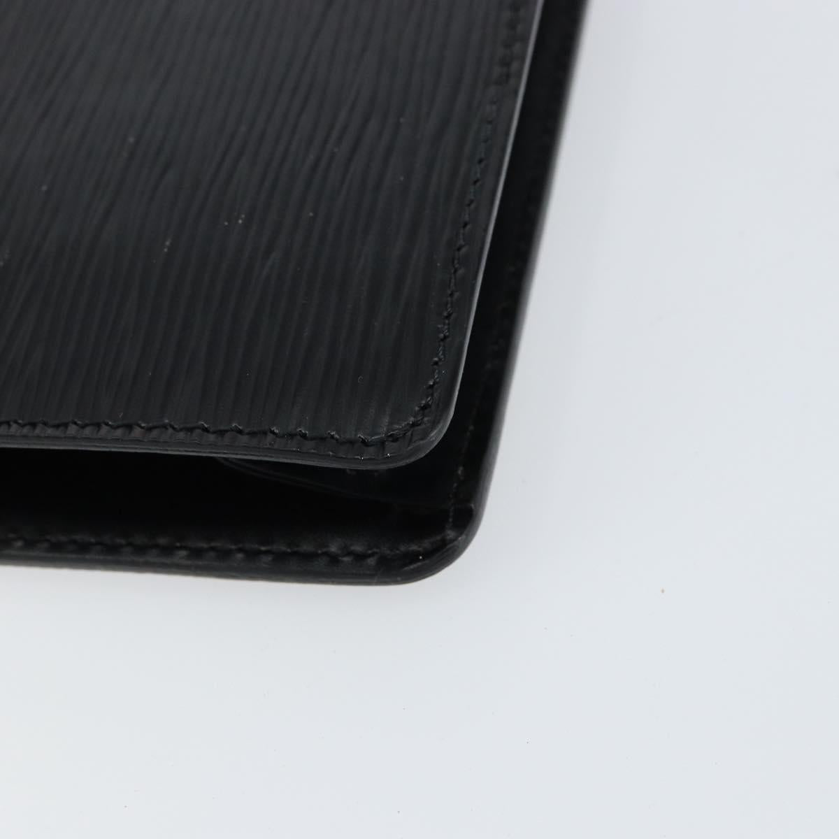 LOUIS VUITTON Epi Pochette Homme Clutch Bag Black Noir M52522 LV Auth 149707