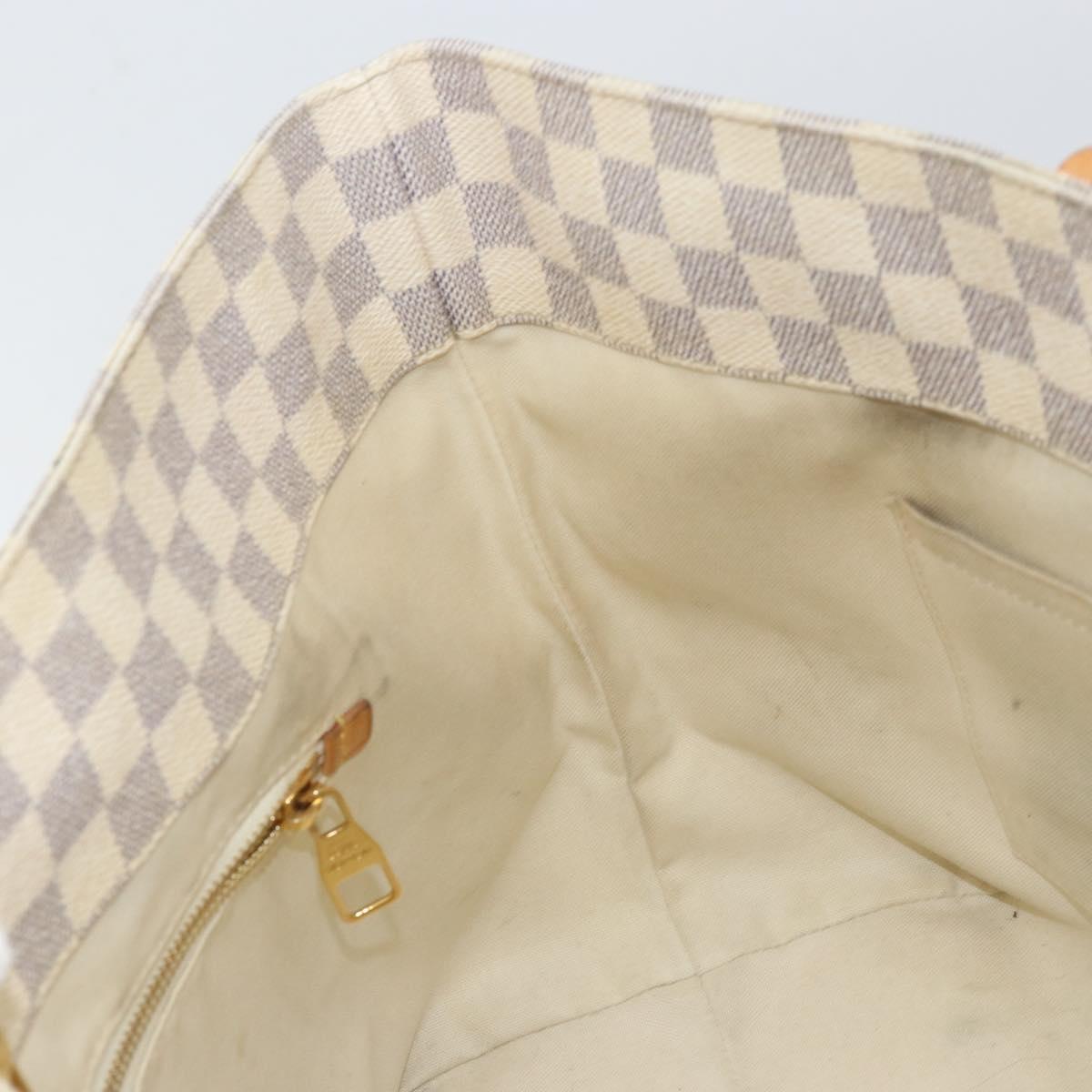 LOUIS VUITTON Damier Azur Cabas MM Tote Bag N41375 LV Auth 149711