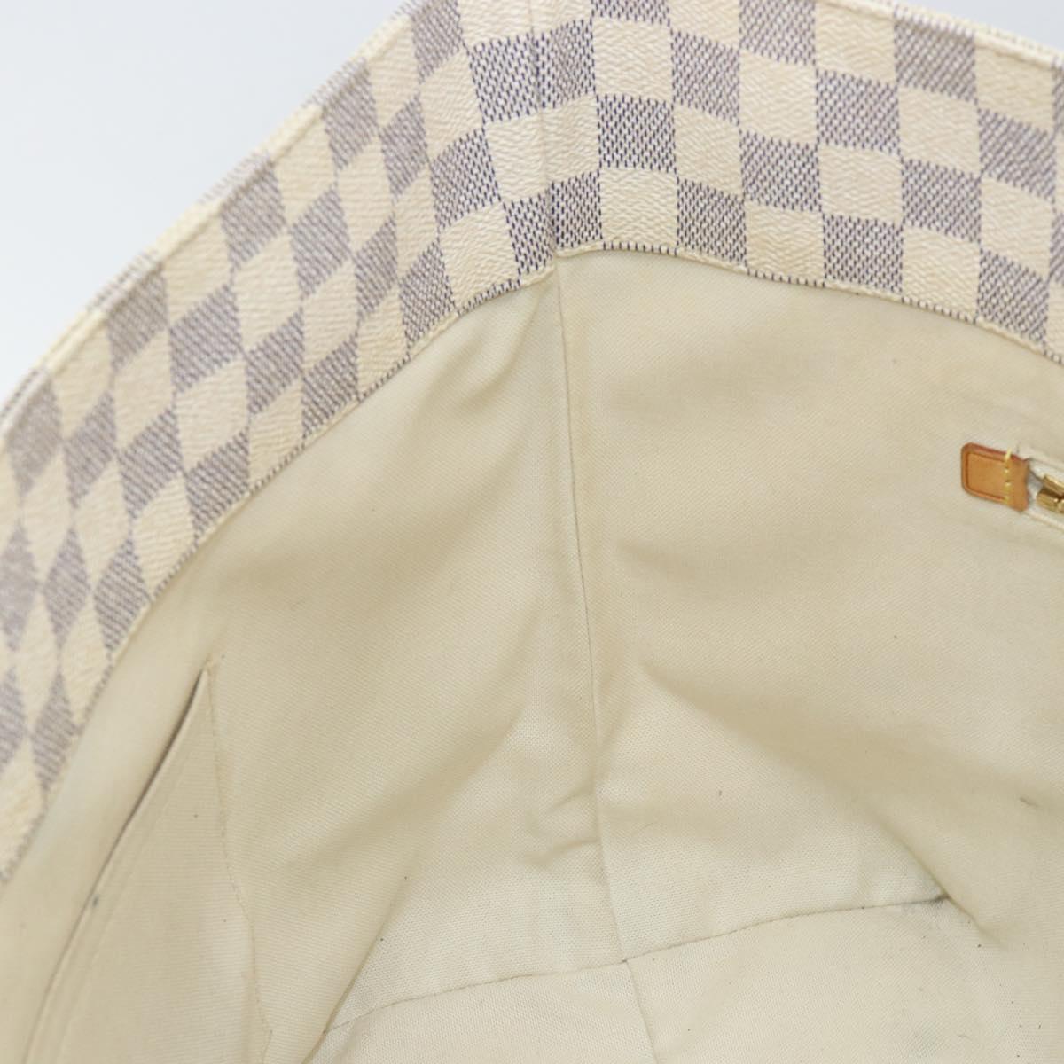 LOUIS VUITTON Damier Azur Cabas MM Tote Bag N41375 LV Auth 149711