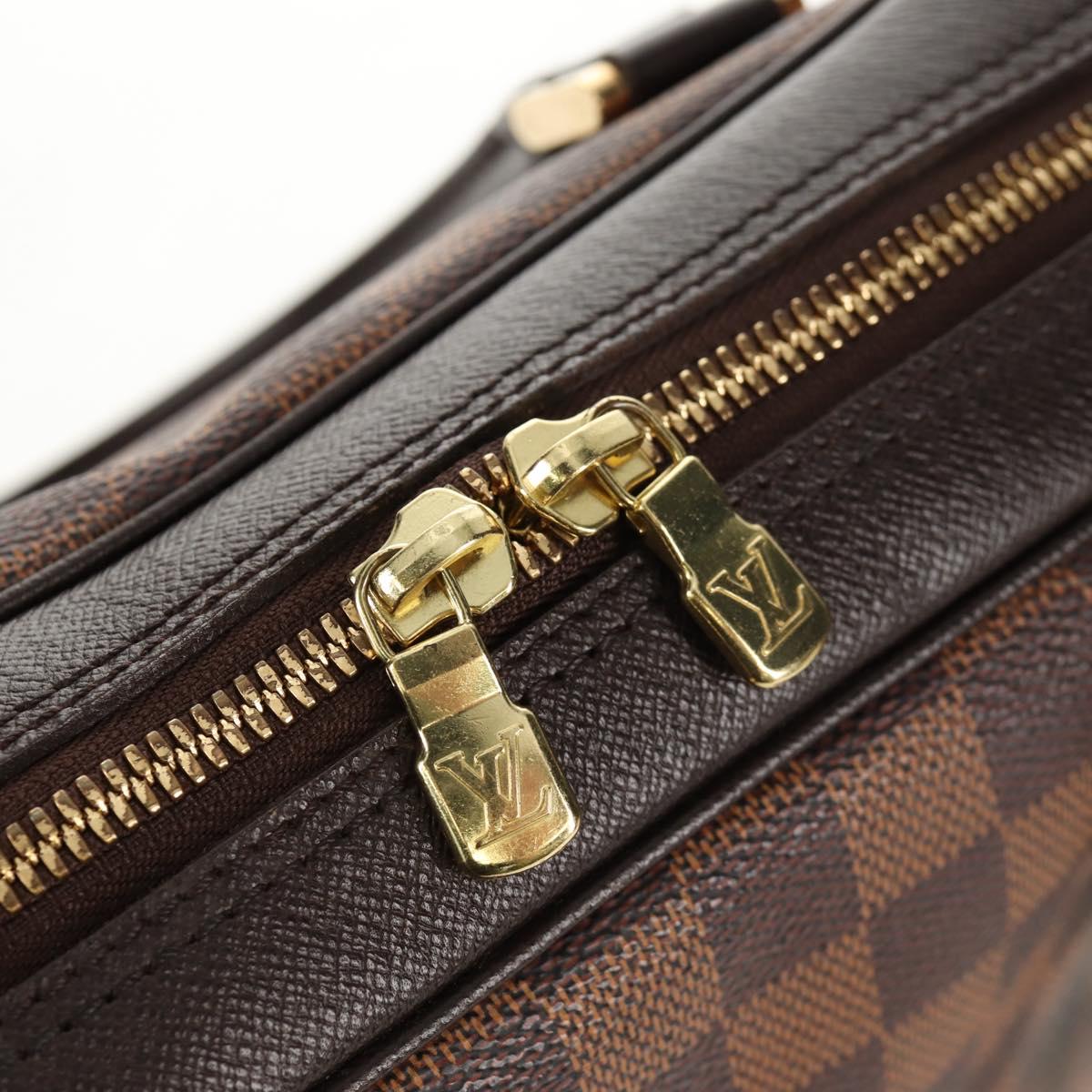 LOUIS VUITTON Damier Ebene Brera Hand Bag N51150 LV Auth 149713V