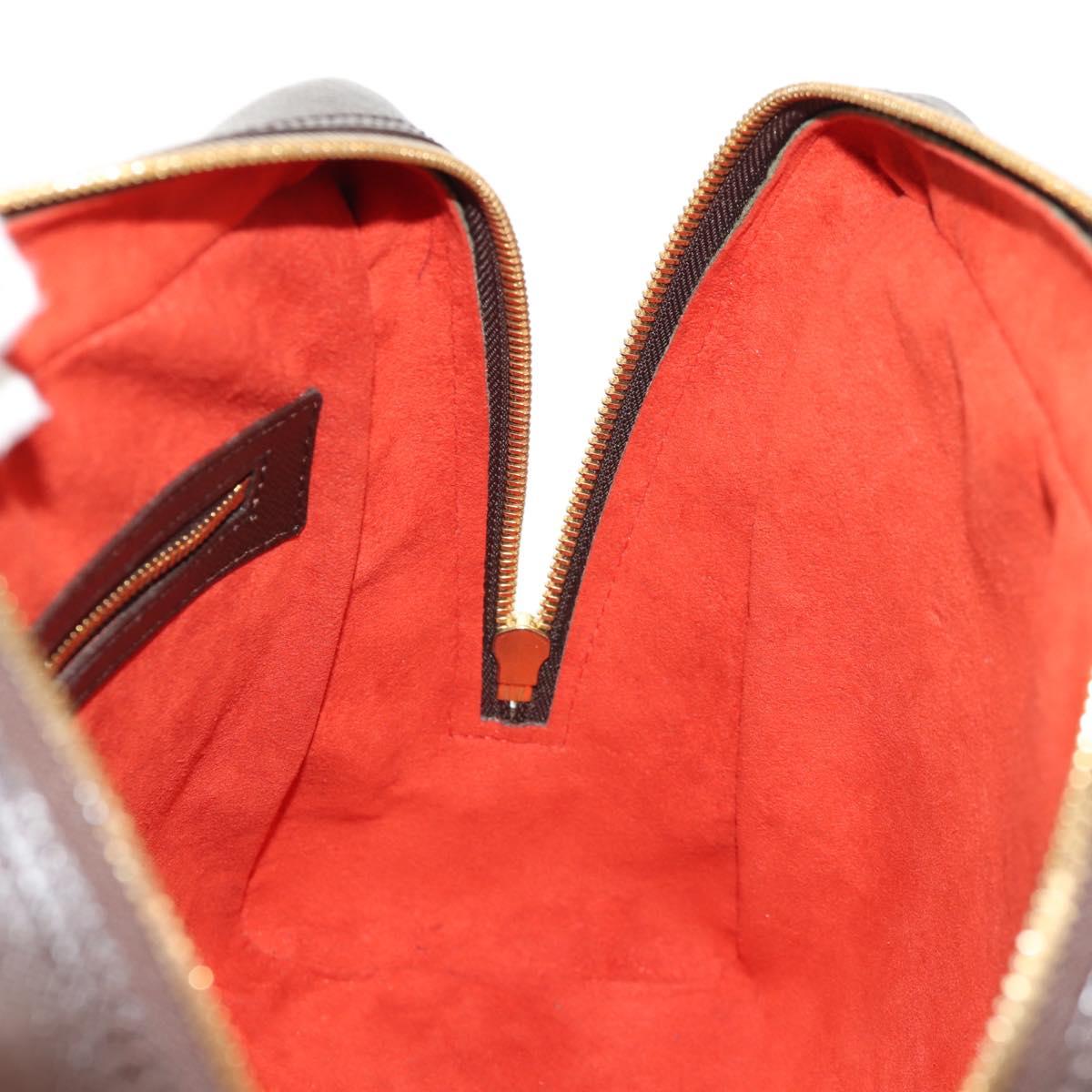 LOUIS VUITTON Damier Ebene Brera Hand Bag N51150 LV Auth 149713V