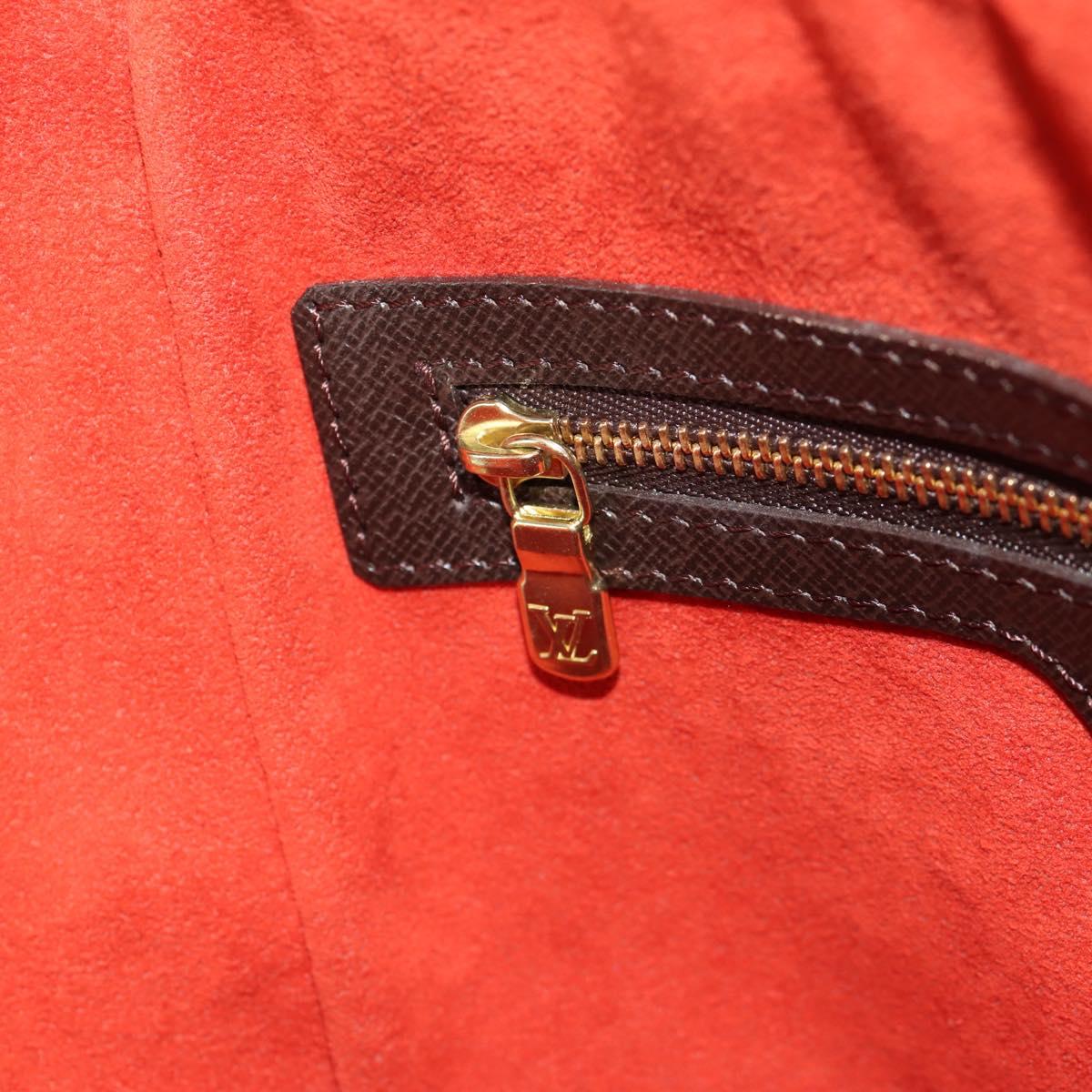 LOUIS VUITTON Damier Ebene Brera Hand Bag N51150 LV Auth 149713V