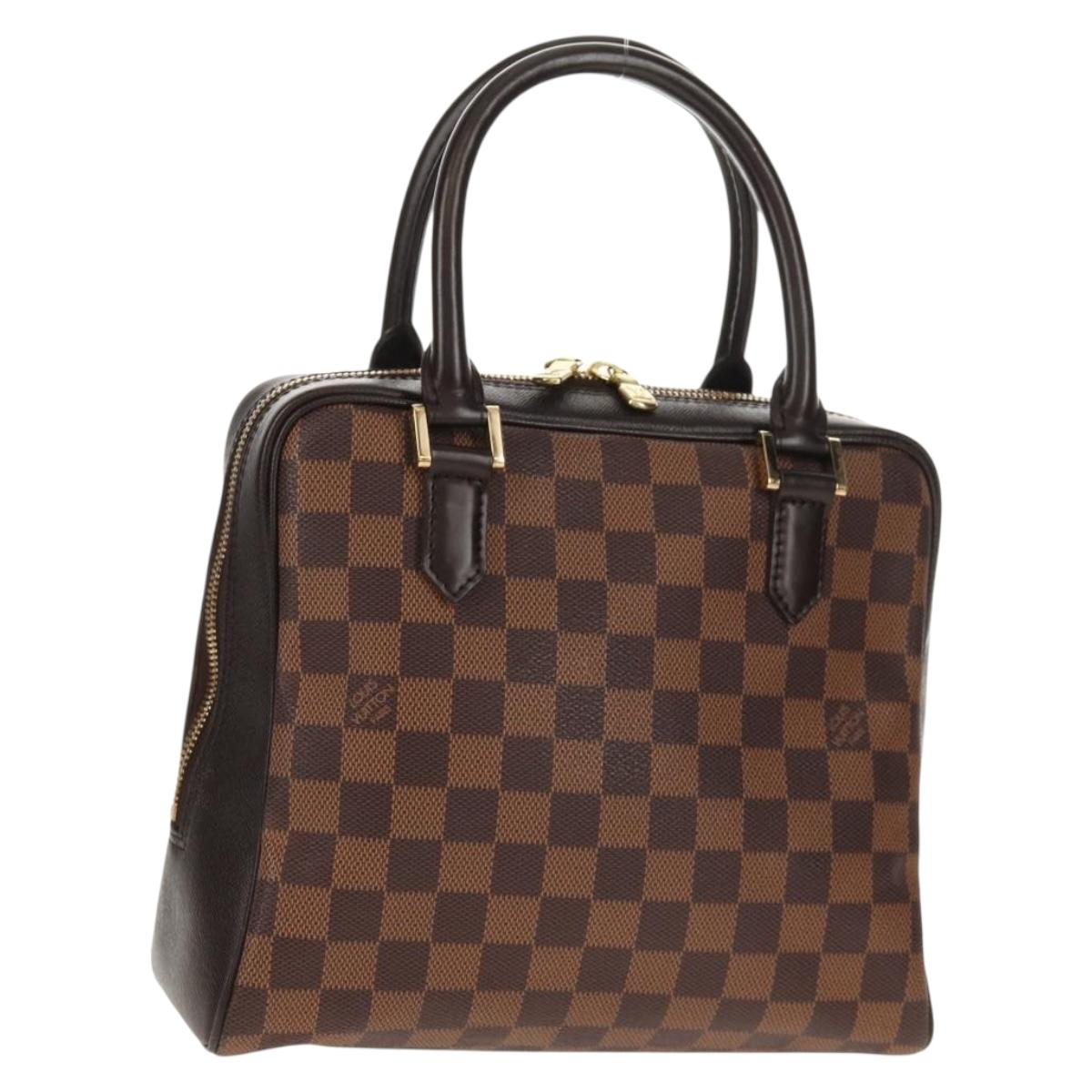 LOUIS VUITTON Damier Ebene Brera Hand Bag N51150 LV Auth 149713V