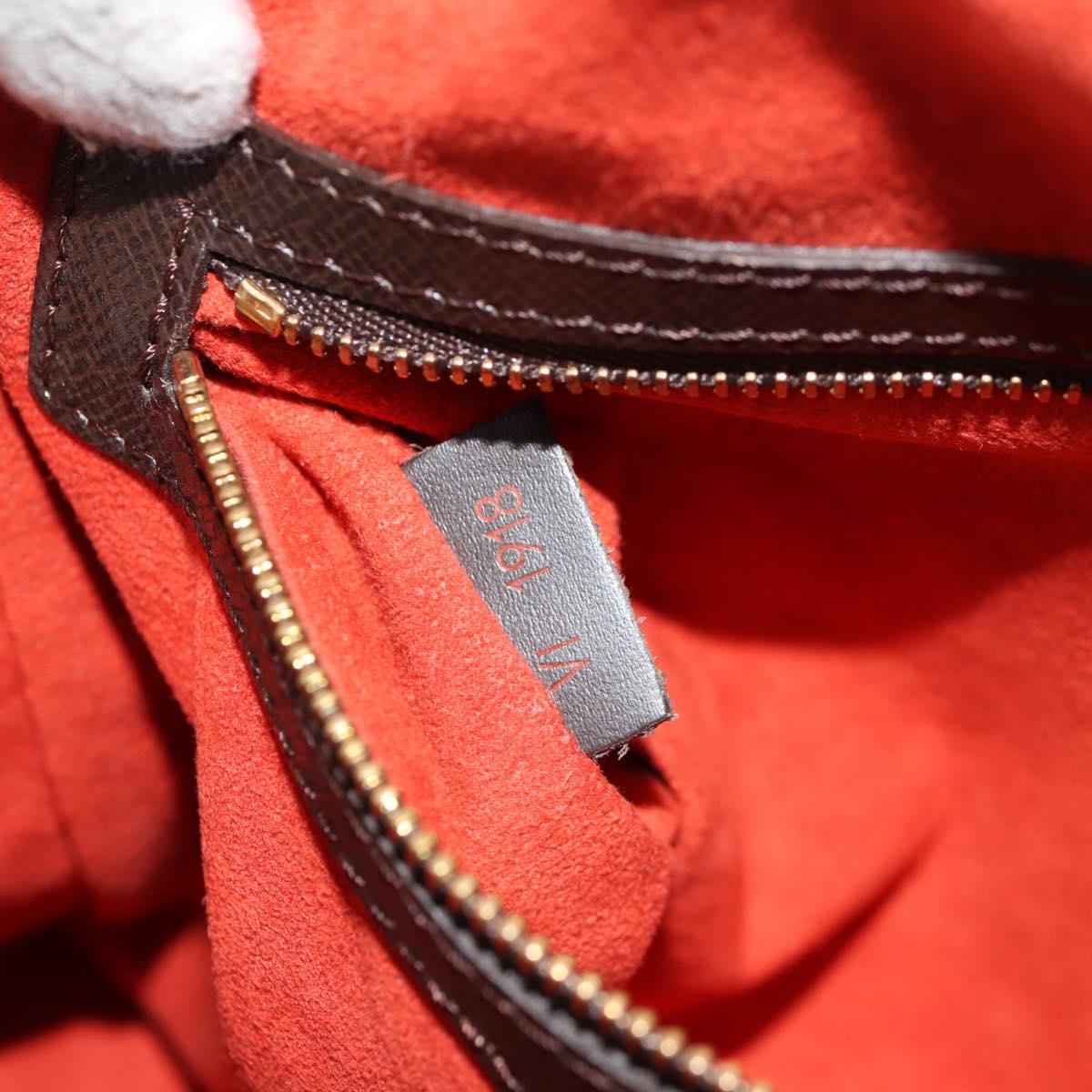 LOUIS VUITTON Damier Ebene Brera Hand Bag N51150 LV Auth 149713V