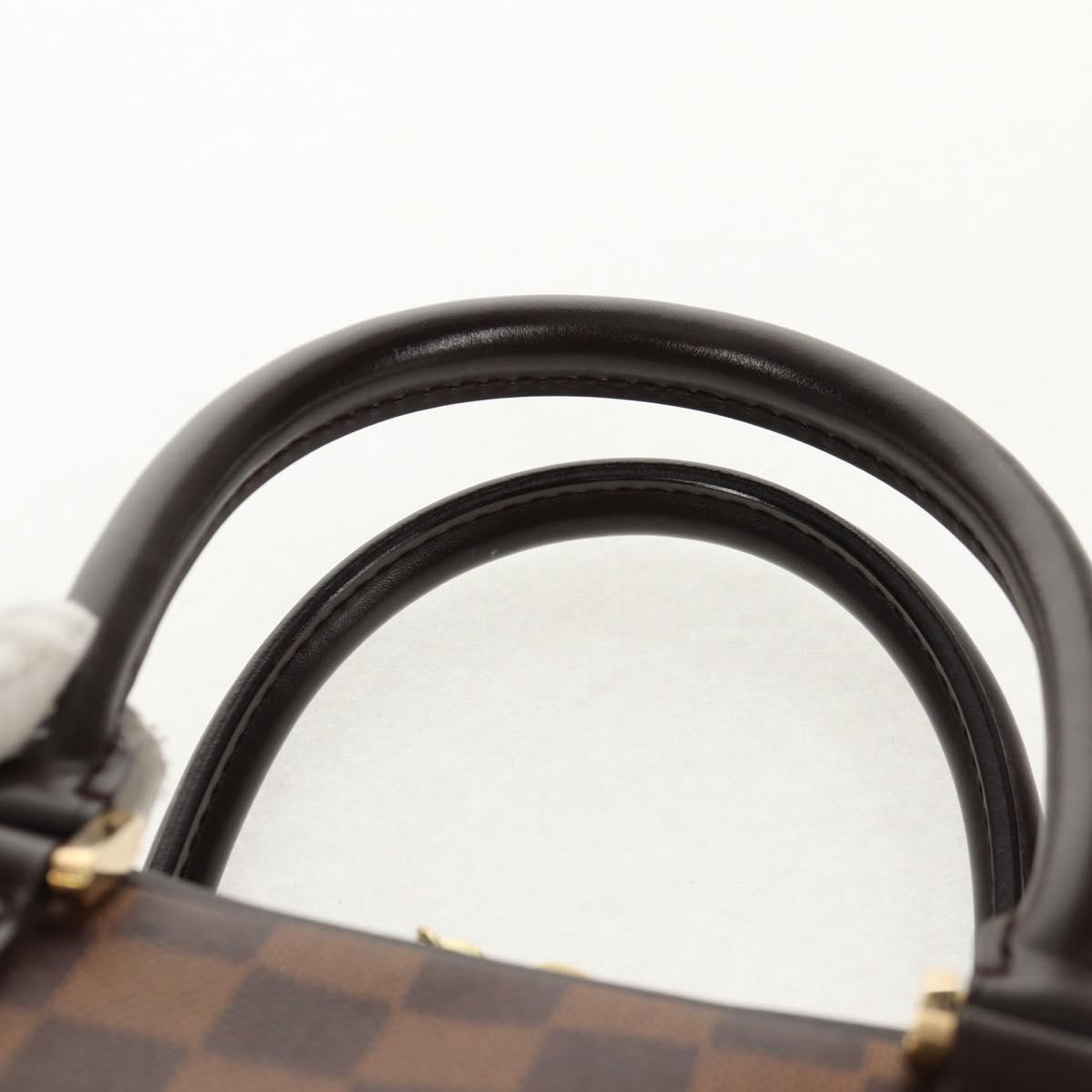 LOUIS VUITTON Damier Ebene Brera Hand Bag N51150 LV Auth 149713V
