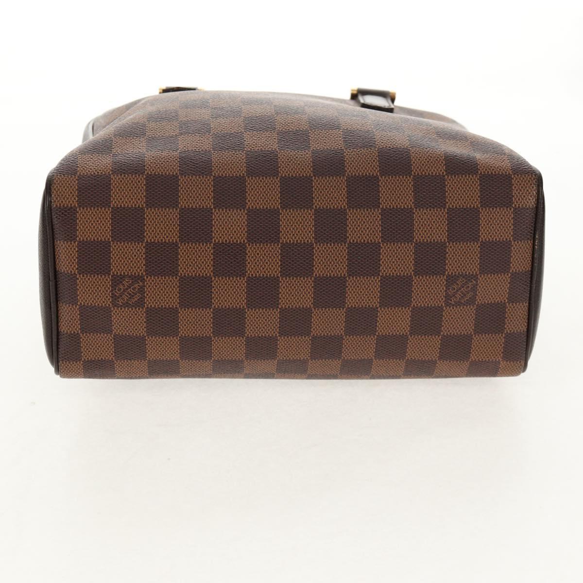 LOUIS VUITTON Damier Ebene Brera Hand Bag N51150 LV Auth 149713V