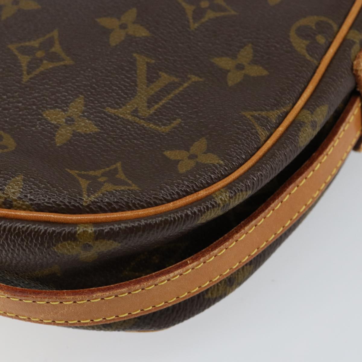 LOUIS VUITTON Monogram Jeune Fille MM Shoulder Bag Vintage M51226 LV Auth 149715