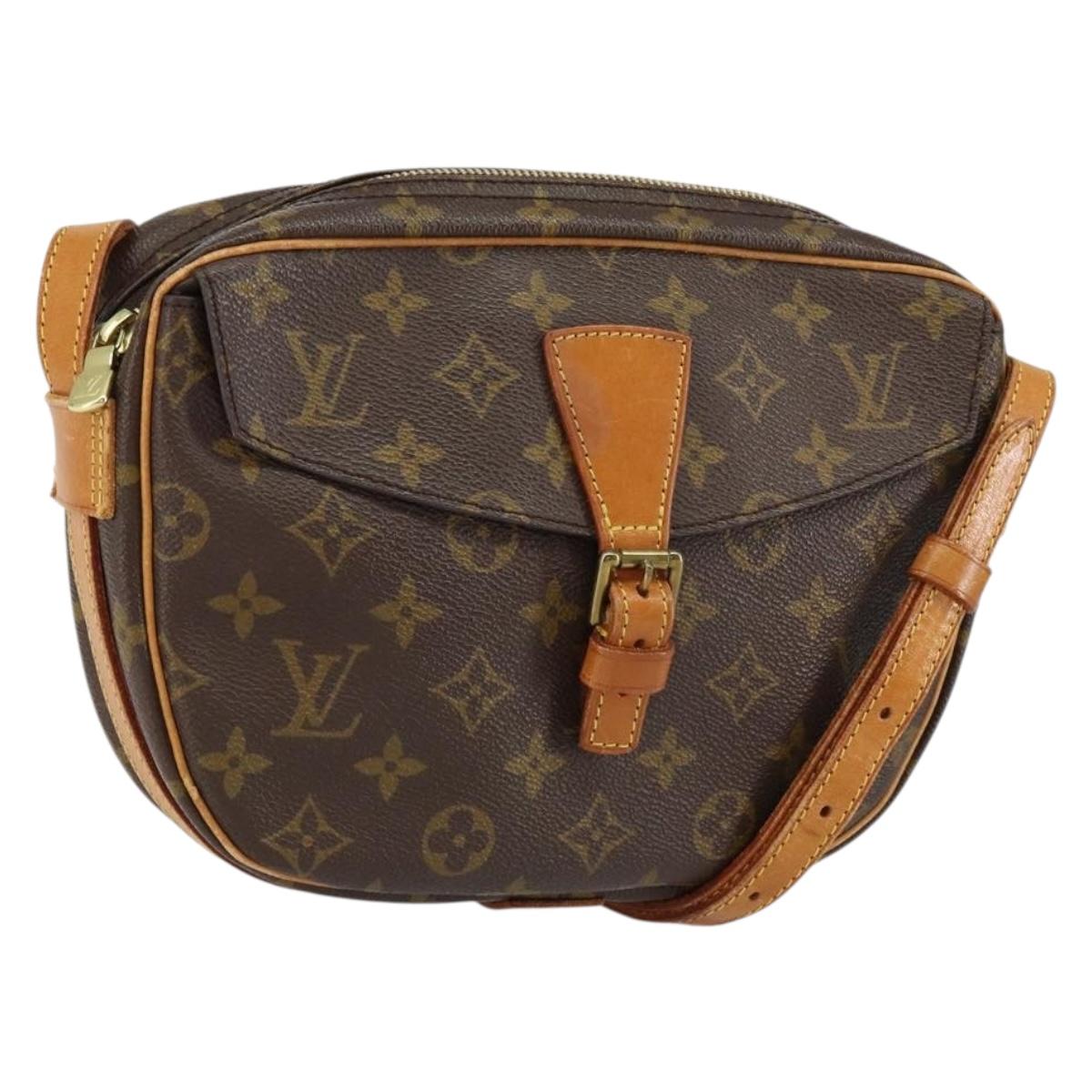 LOUIS VUITTON Monogram Jeune Fille MM Shoulder Bag Vintage M51226 LV Auth 149715