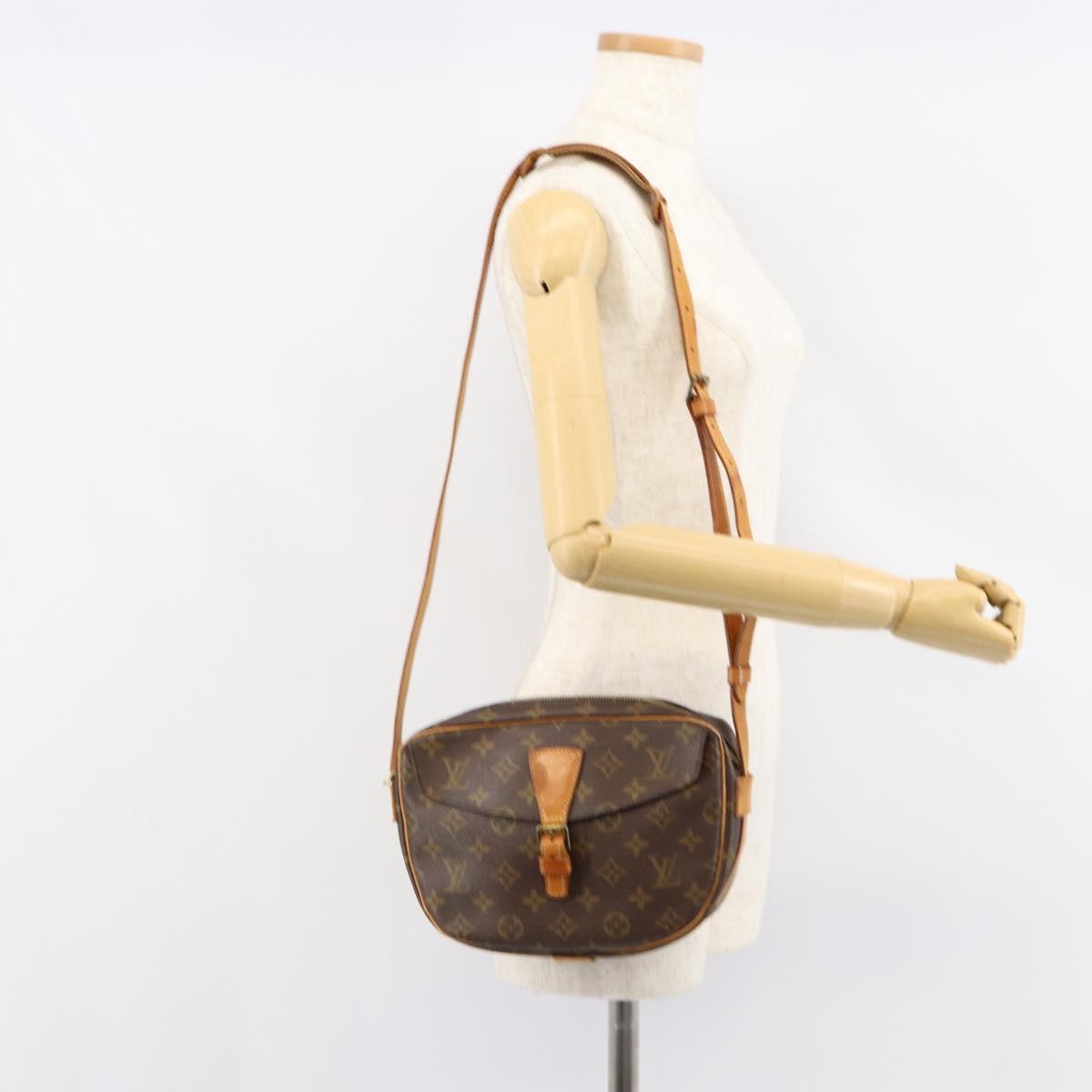 LOUIS VUITTON Monogram Jeune Fille MM Shoulder Bag Vintage M51226 LV Auth 149715