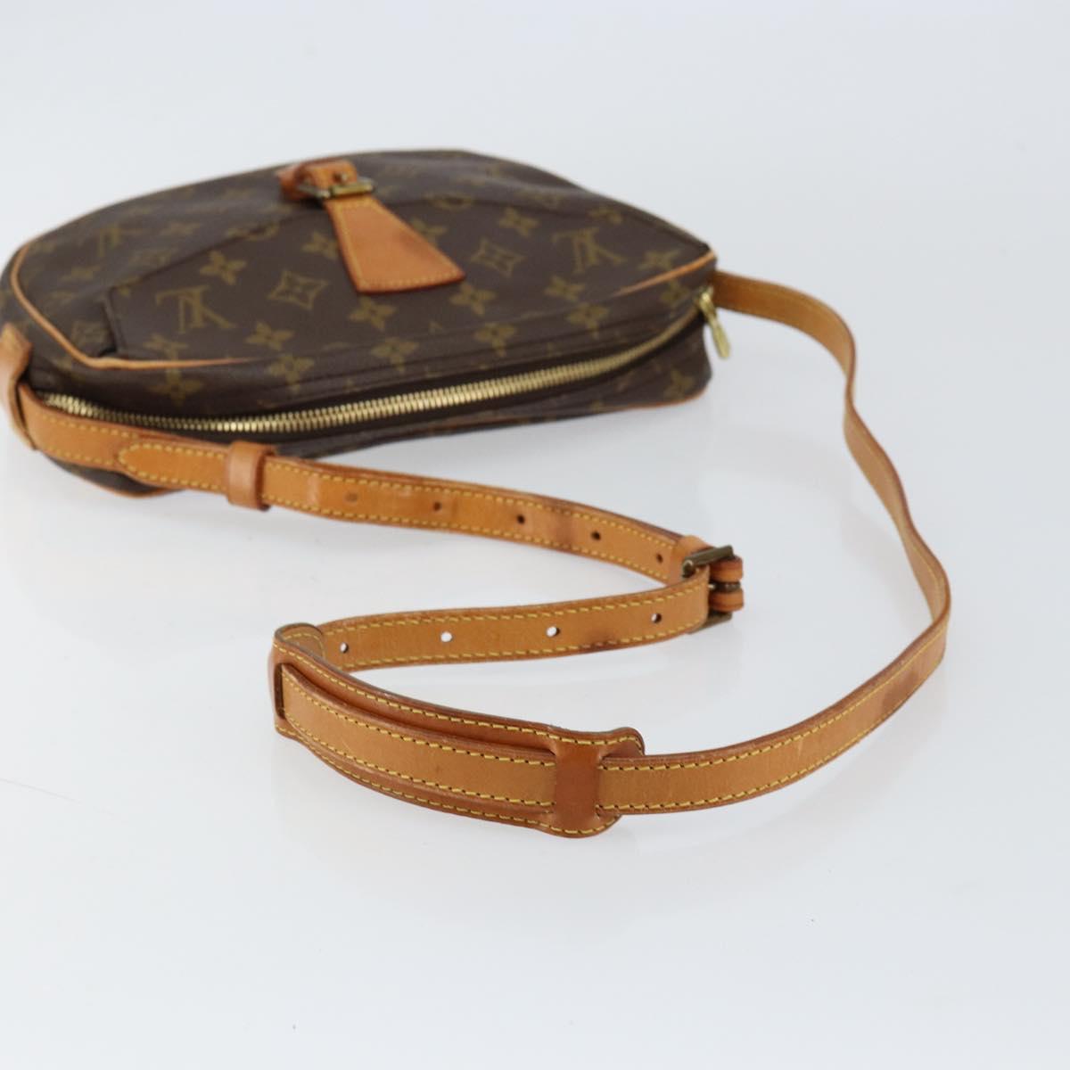 LOUIS VUITTON Monogram Jeune Fille MM Shoulder Bag Vintage M51226 LV Auth 149715