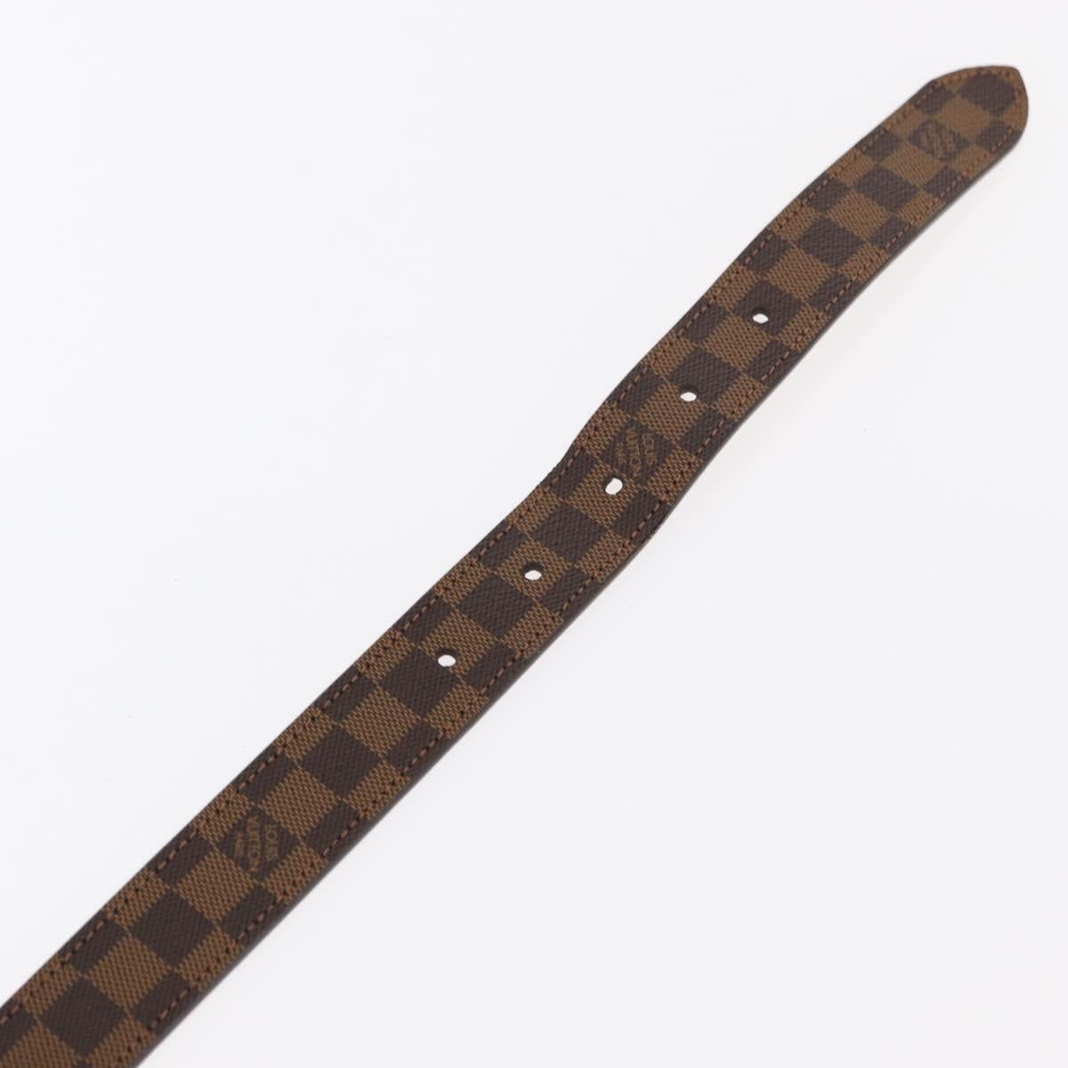 LOUIS VUITTON Damier Ebene Ceinture Mini Belt M9744 LV Auth 149717
