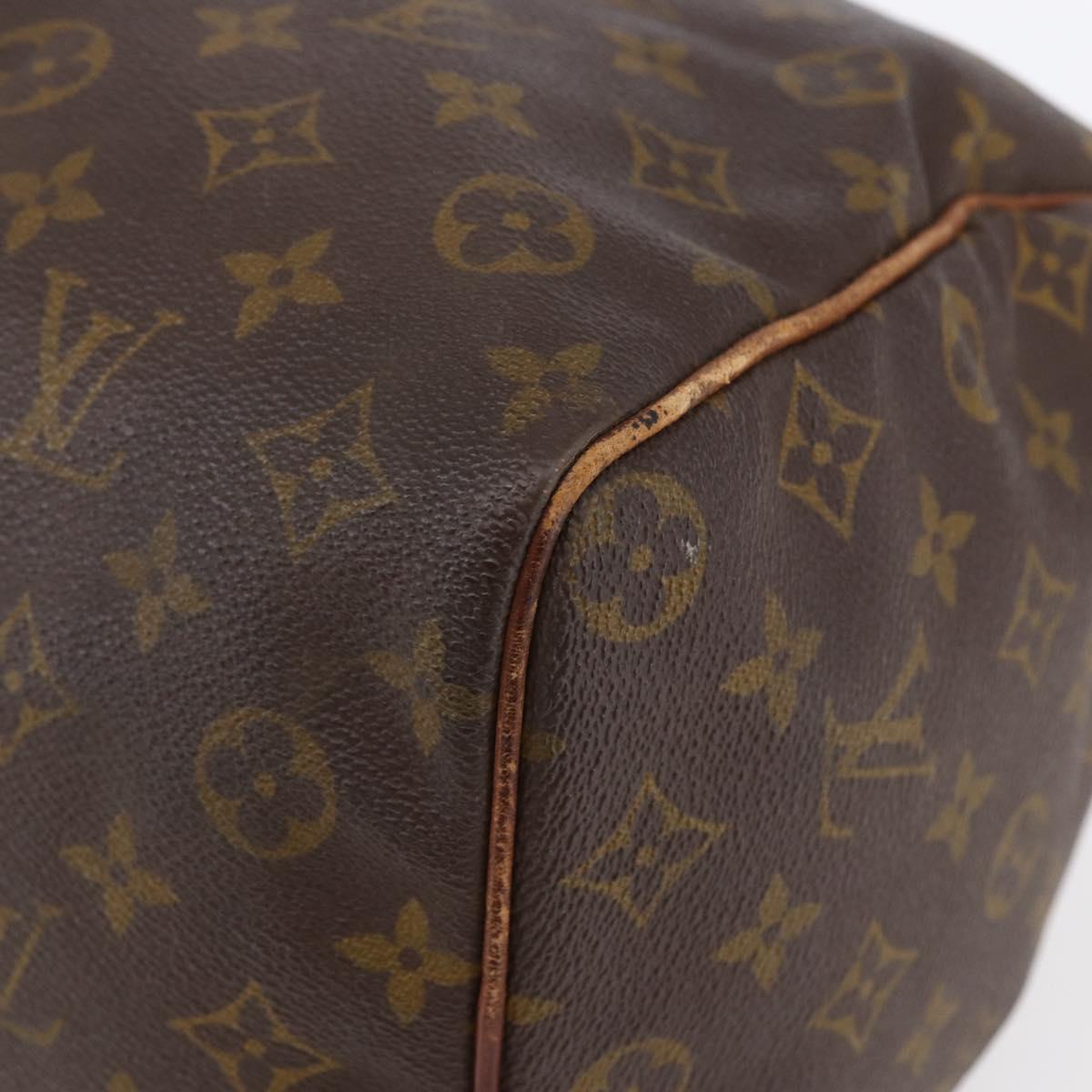 LOUIS VUITTON Monogram Speedy 35 Hand Bag Vintage M41524 LV Auth 149719