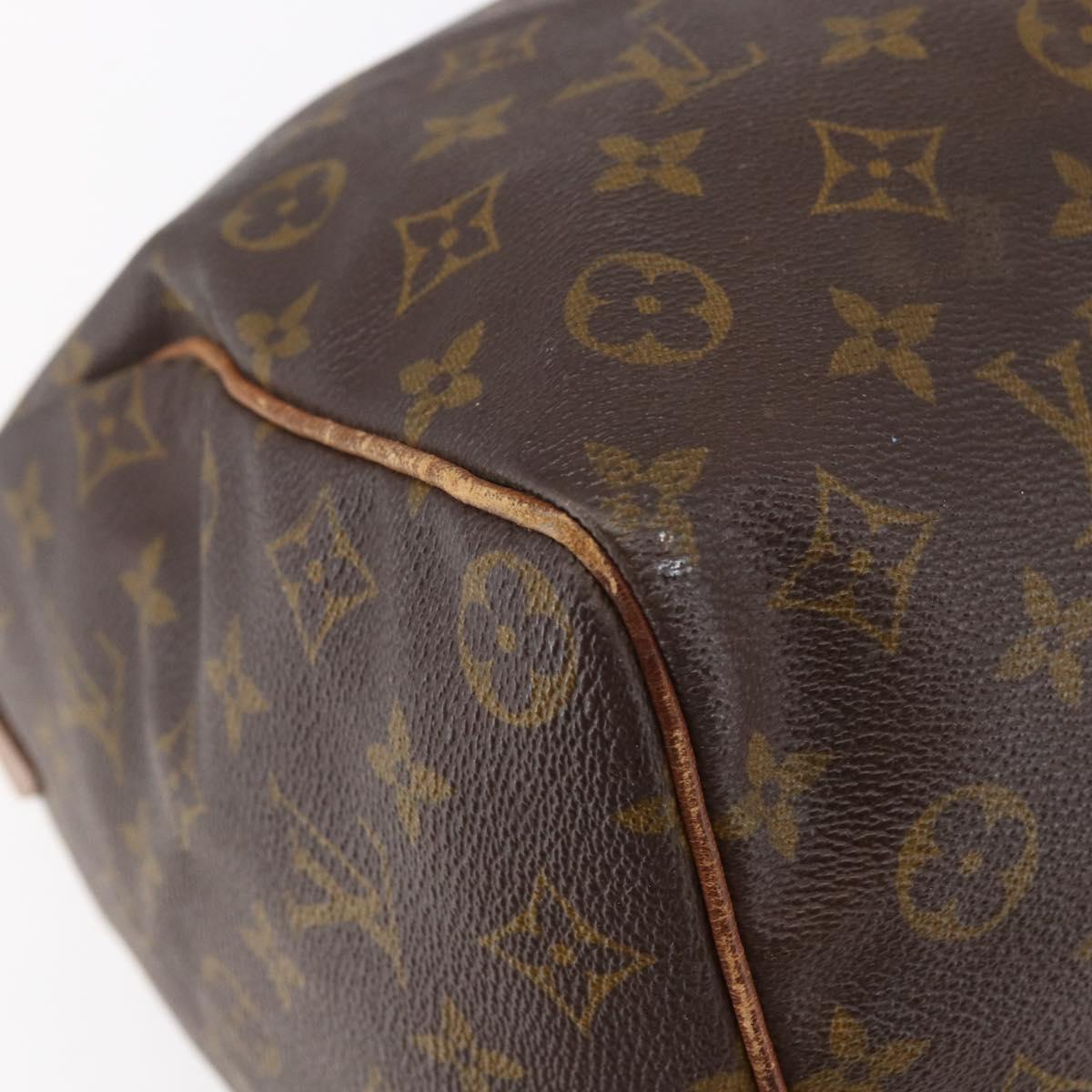 LOUIS VUITTON Monogram Speedy 35 Hand Bag Vintage M41524 LV Auth 149719