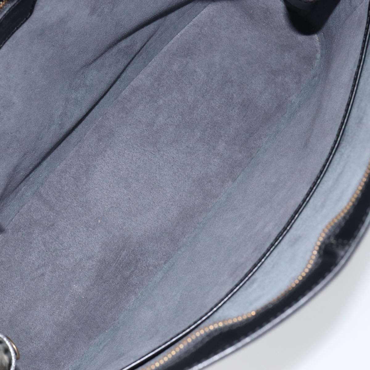 LOUIS VUITTON Epi Lussac Shoulder Bag Black M52282 LV Auth 149720