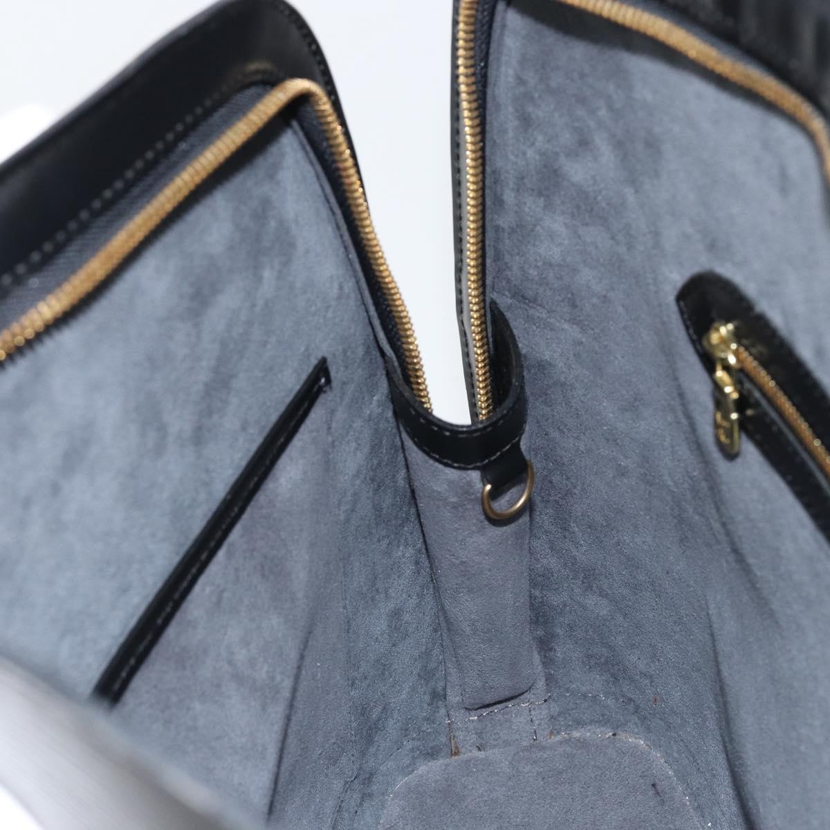 LOUIS VUITTON Epi Lussac Shoulder Bag Black M52282 LV Auth 149720