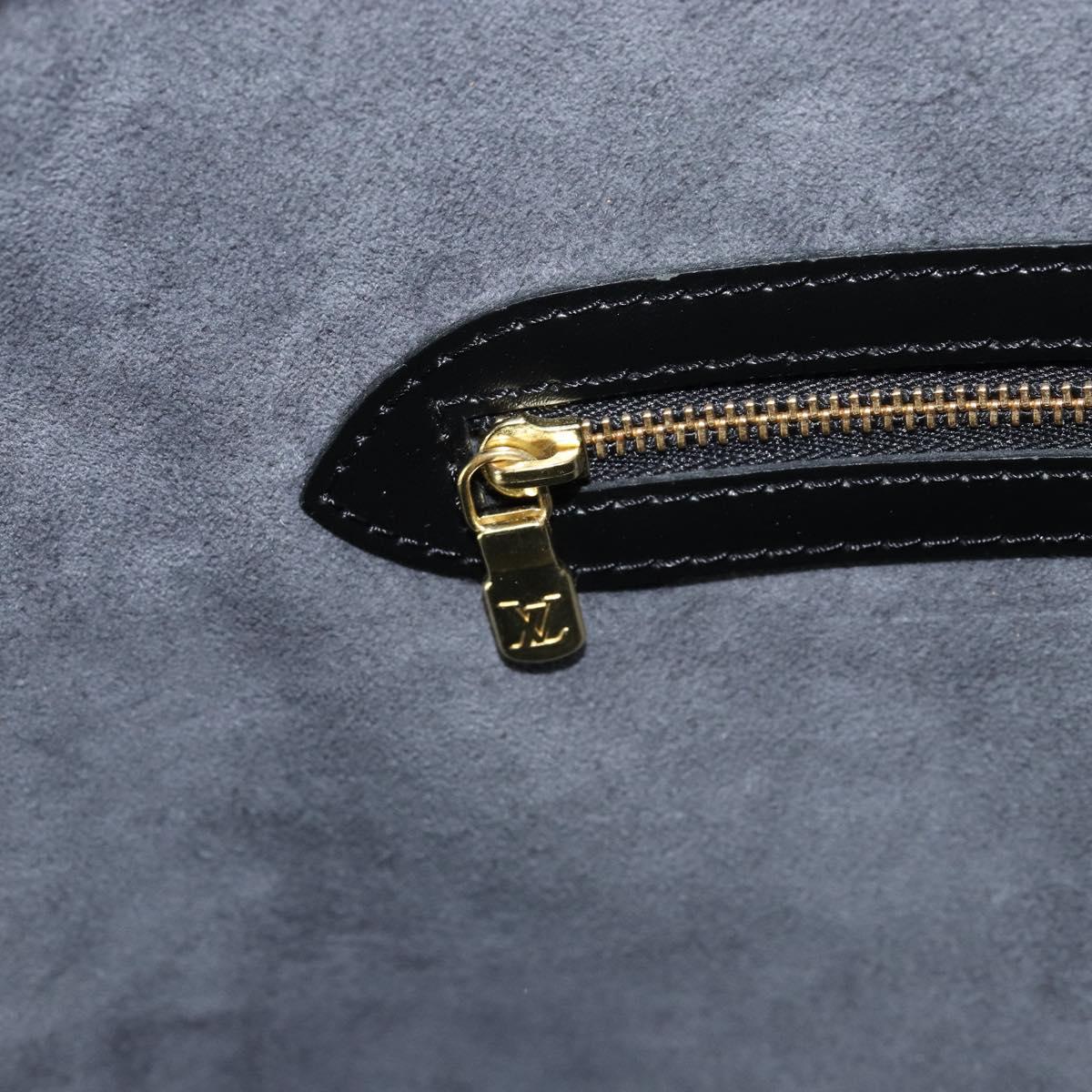 LOUIS VUITTON Epi Lussac Shoulder Bag Black M52282 LV Auth 149720