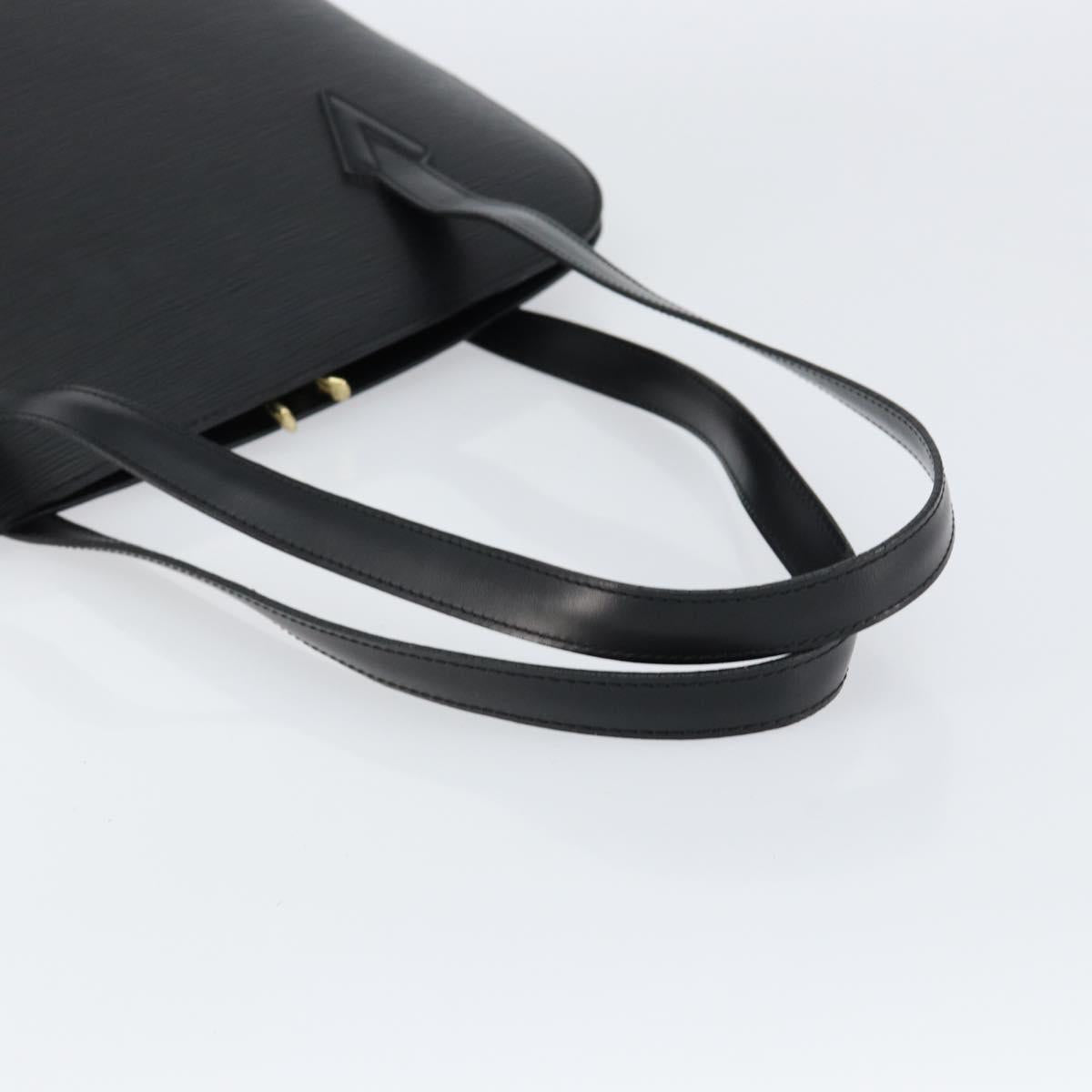 LOUIS VUITTON Epi Lussac Shoulder Bag Black M52282 LV Auth 149720