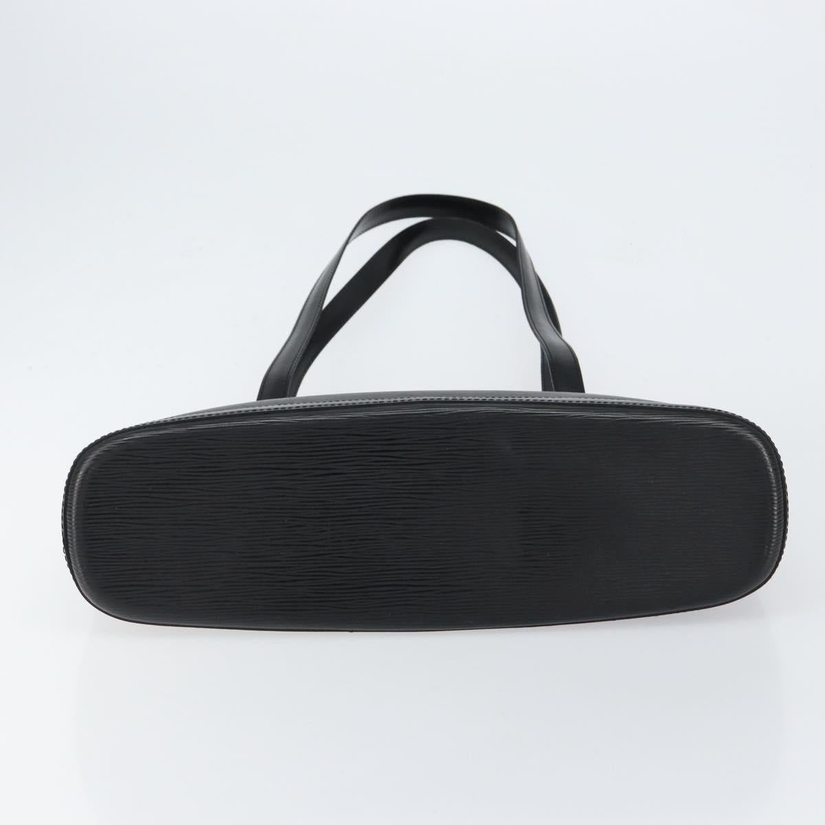 LOUIS VUITTON Epi Lussac Shoulder Bag Black M52282 LV Auth 149720